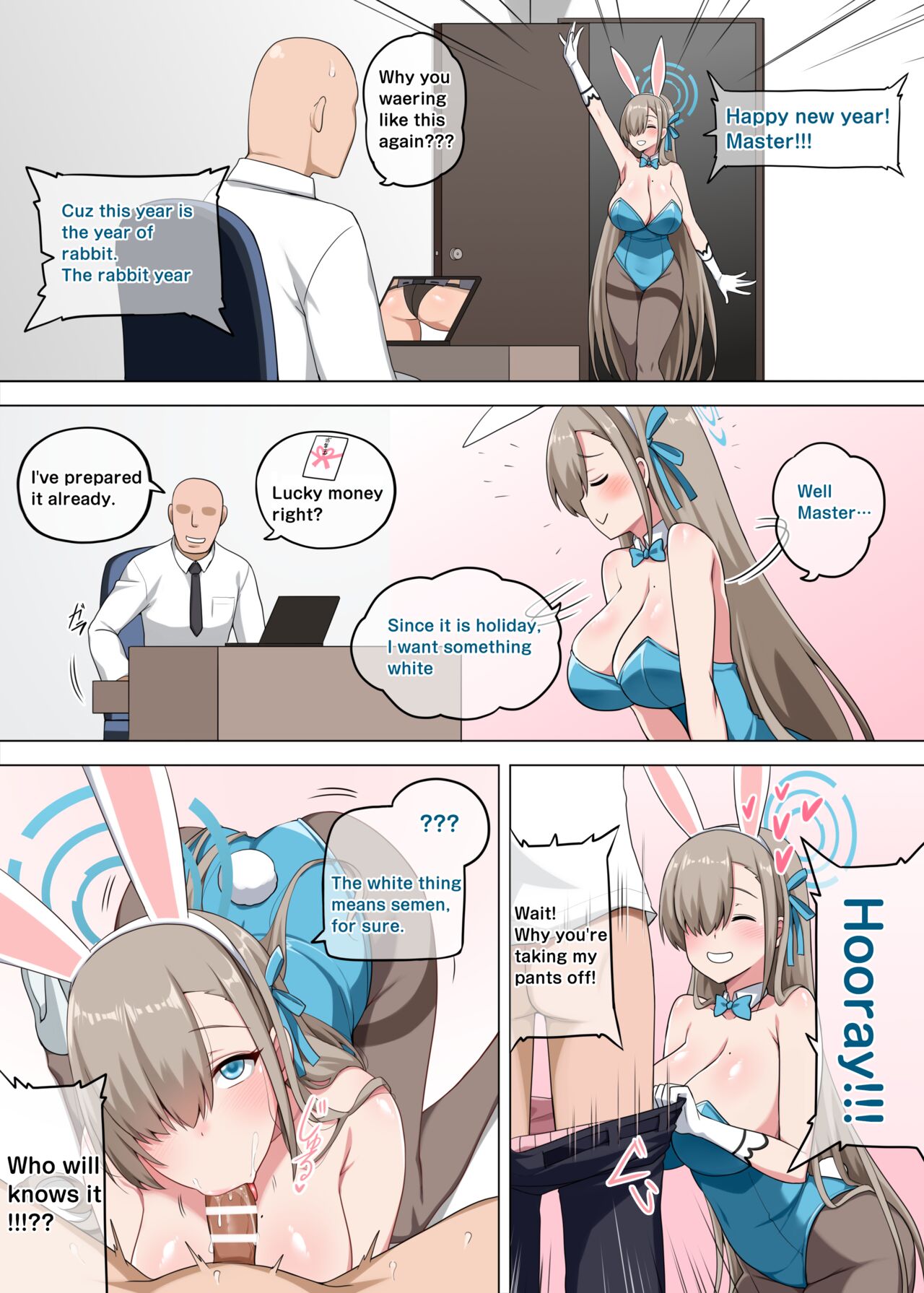 Asuna Bunny Girl page 1 full