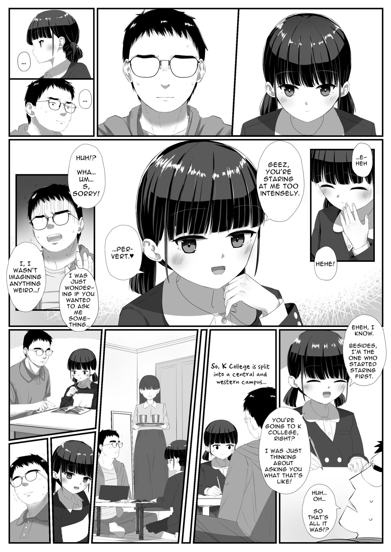 Shimada-san wa Yuutousei | Shimada is a Diligent Student page 4 full