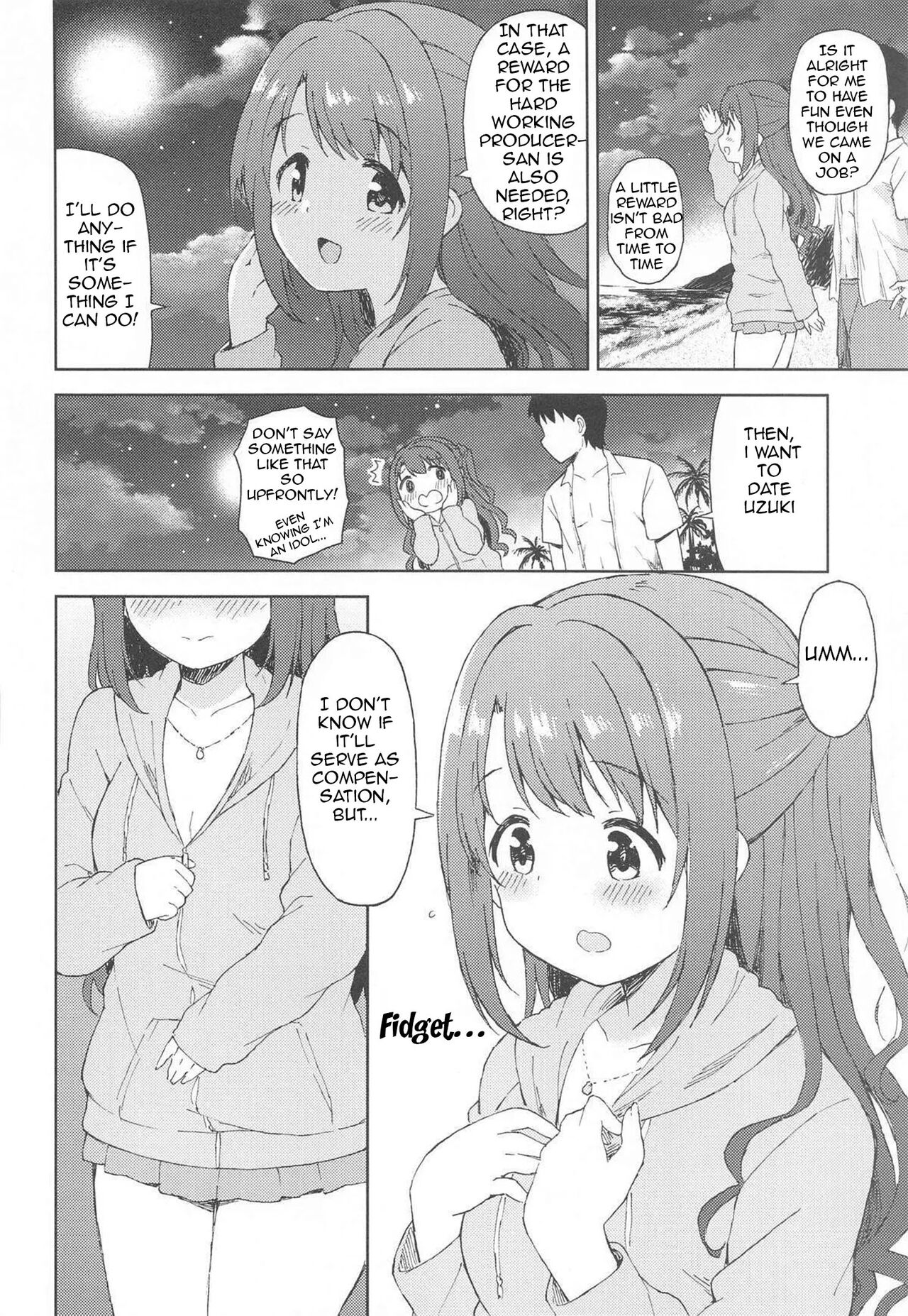Uzuki to Yoru no Beach Sex | Night Sex Beach with Uzuki page 4 full