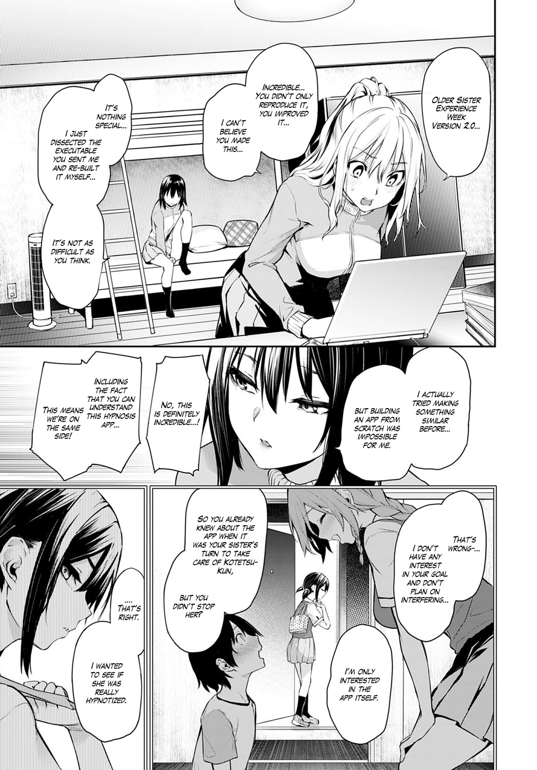 [Michiking] Ane Taiken Jogakuryou | Older Sister Experience - The Girls' Dormitory [English] [Yuzuru Katsuragi] [Digital] Hentai - Raw  224