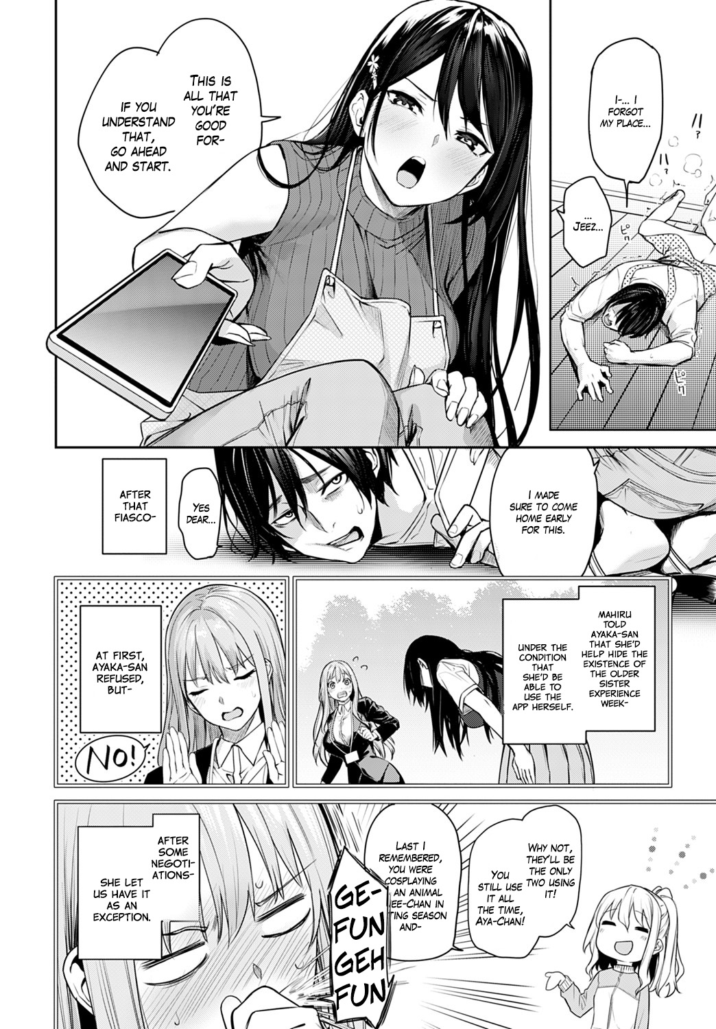 [Michiking] Ane Taiken Jogakuryou | Older Sister Experience - The Girls' Dormitory [English] [Yuzuru Katsuragi] [Digital] Hentai - Raw  260