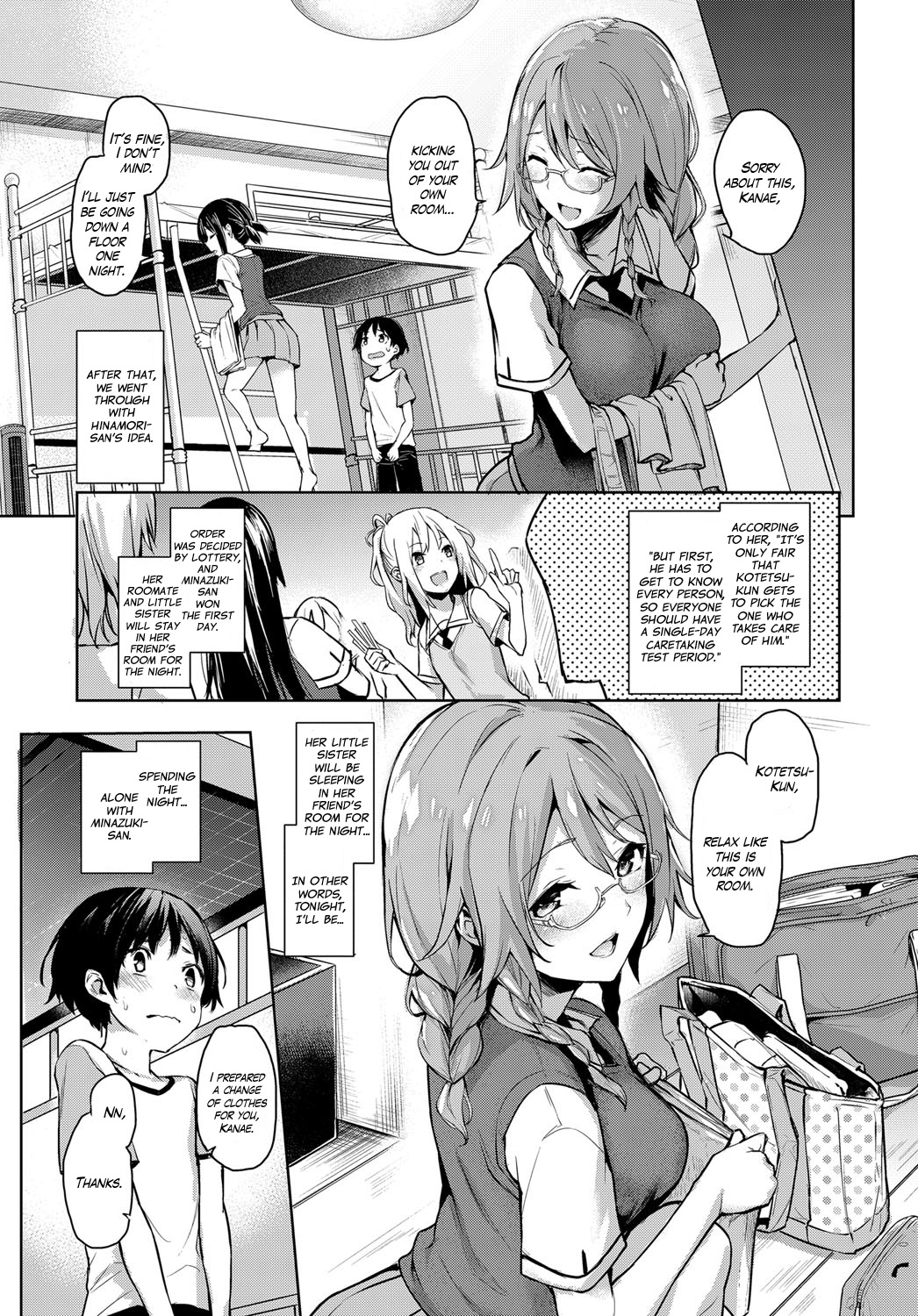 [Michiking] Ane Taiken Jogakuryou | Older Sister Experience - The Girls' Dormitory [English] [Yuzuru Katsuragi] [Digital] Hentai - Raw  46