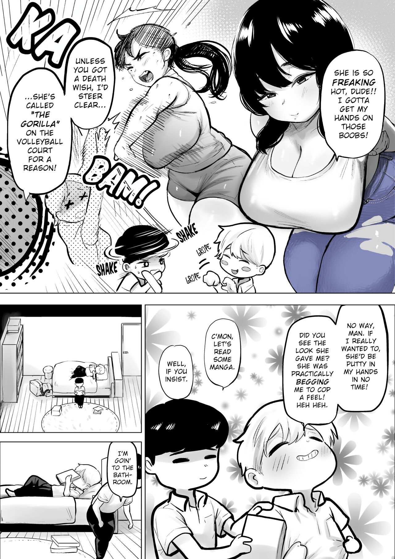 Tomodachi Onee-san wa Shigeki ga Tsuyoi | My Friend's Sister Can Be Rather Pursuasive page 3 full