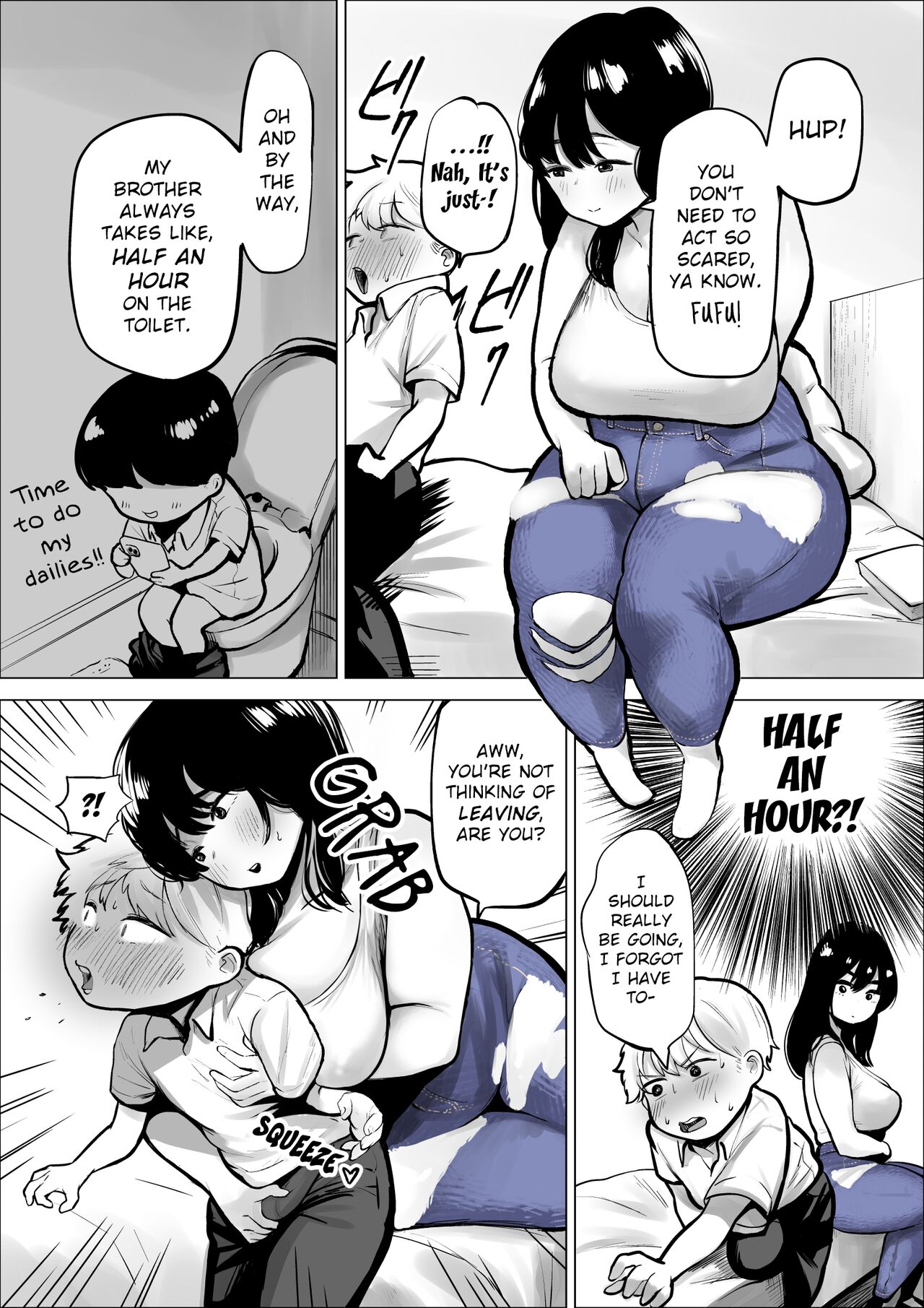 Tomodachi Onee-san wa Shigeki ga Tsuyoi | My Friend's Sister Can Be Rather Pursuasive page 8 full