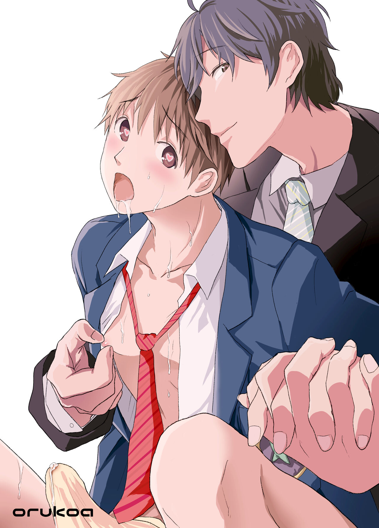 Riiman no Kyokon ni Zokon! Zetsurin Mesu Ochiru Danshi to otameshi Ecchi page 2 full