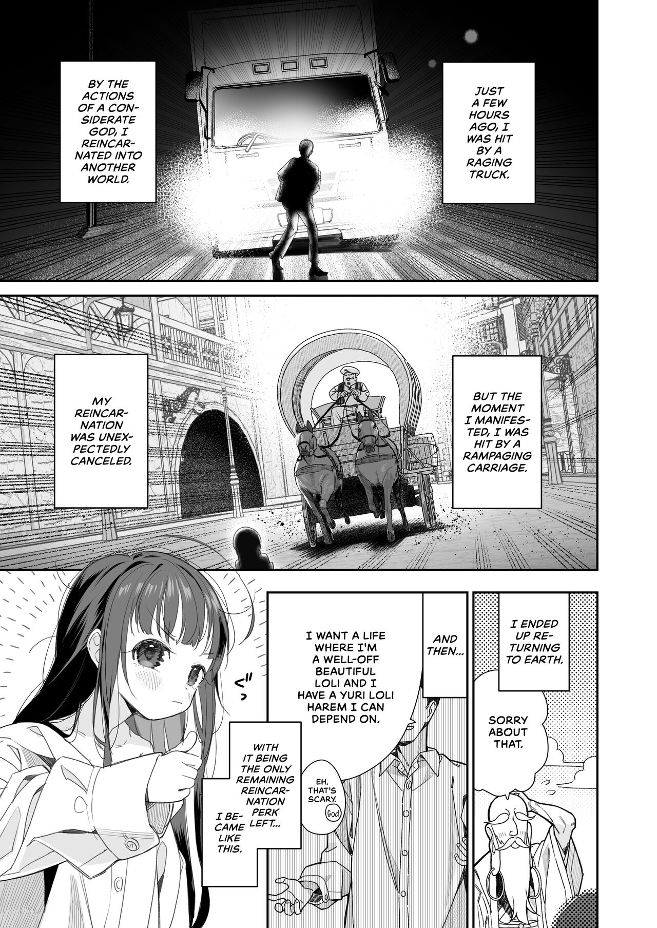 TS Loli Oji-san no Bouken Onanie Hen | The Adventures of an Old Man Who Was Gender-Swapped Into a Loli ~Masturbation Chapter~ page 4 full
