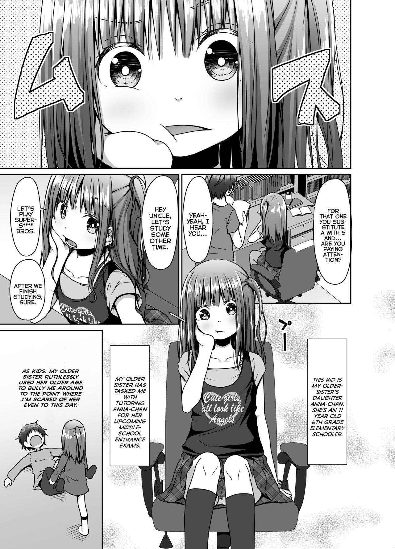 Mukashi no Trauma no Sei de JS no Mei ga Kowai | I'm Scared of My Elementary-Schooler Niece Because Of Past Trauma page 2 full