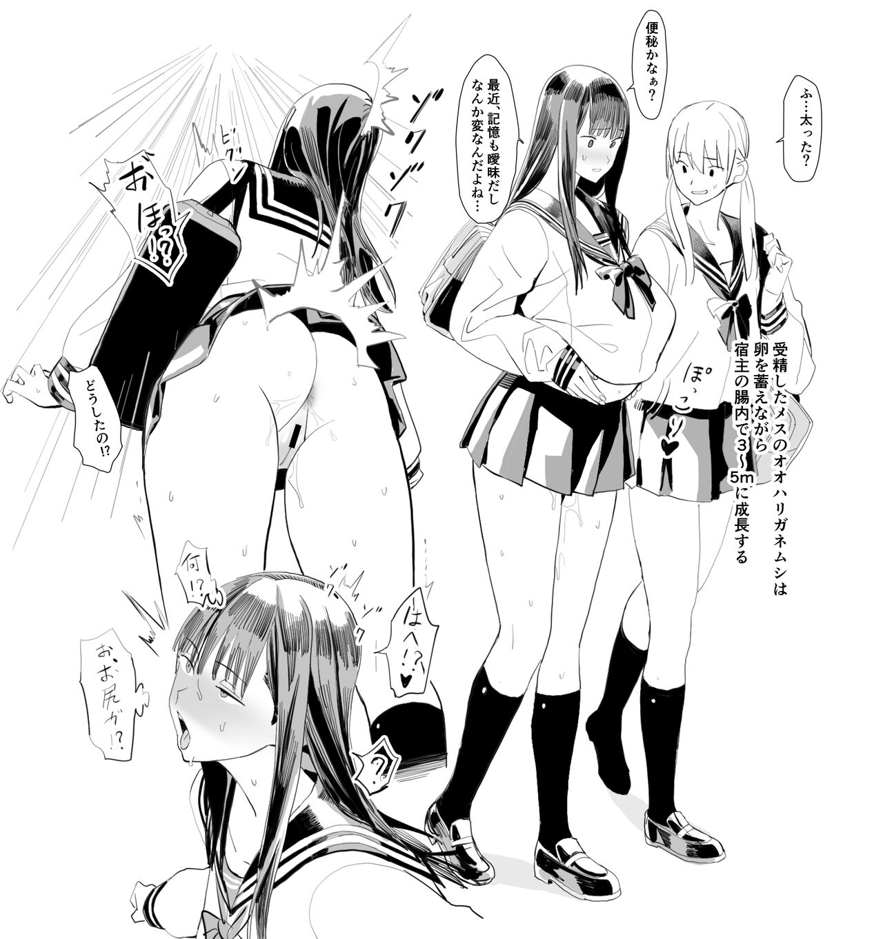 Oohariganemushi No Seitai page 8 full