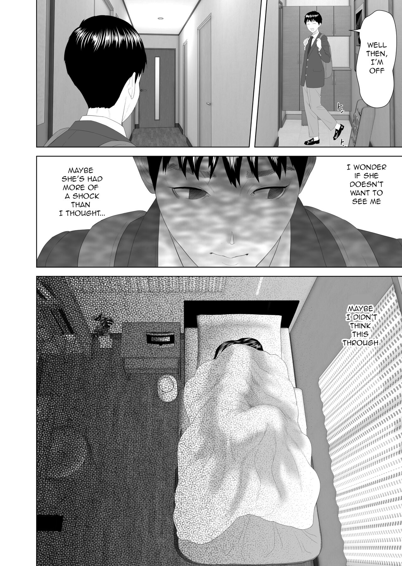Kinjo Yuuwaku Boku ga Okaa-san to Konna Koto ni Nacchau Hanashi 3 - Neiri Hen | Neighborhood Seduction The Story About How I Came To Be Like This With My Mother 3 - First Sleep Volume page 4 full