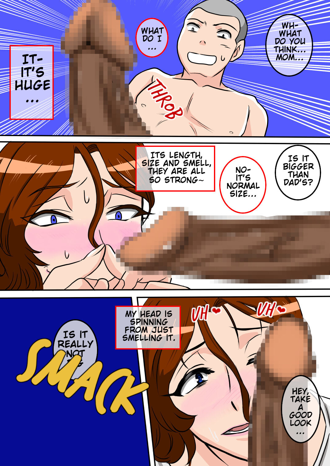 Ofukuro no Seishidou o Uketemitara | What if My Mother Tried Giving Me Sex Lessons? page 5 full