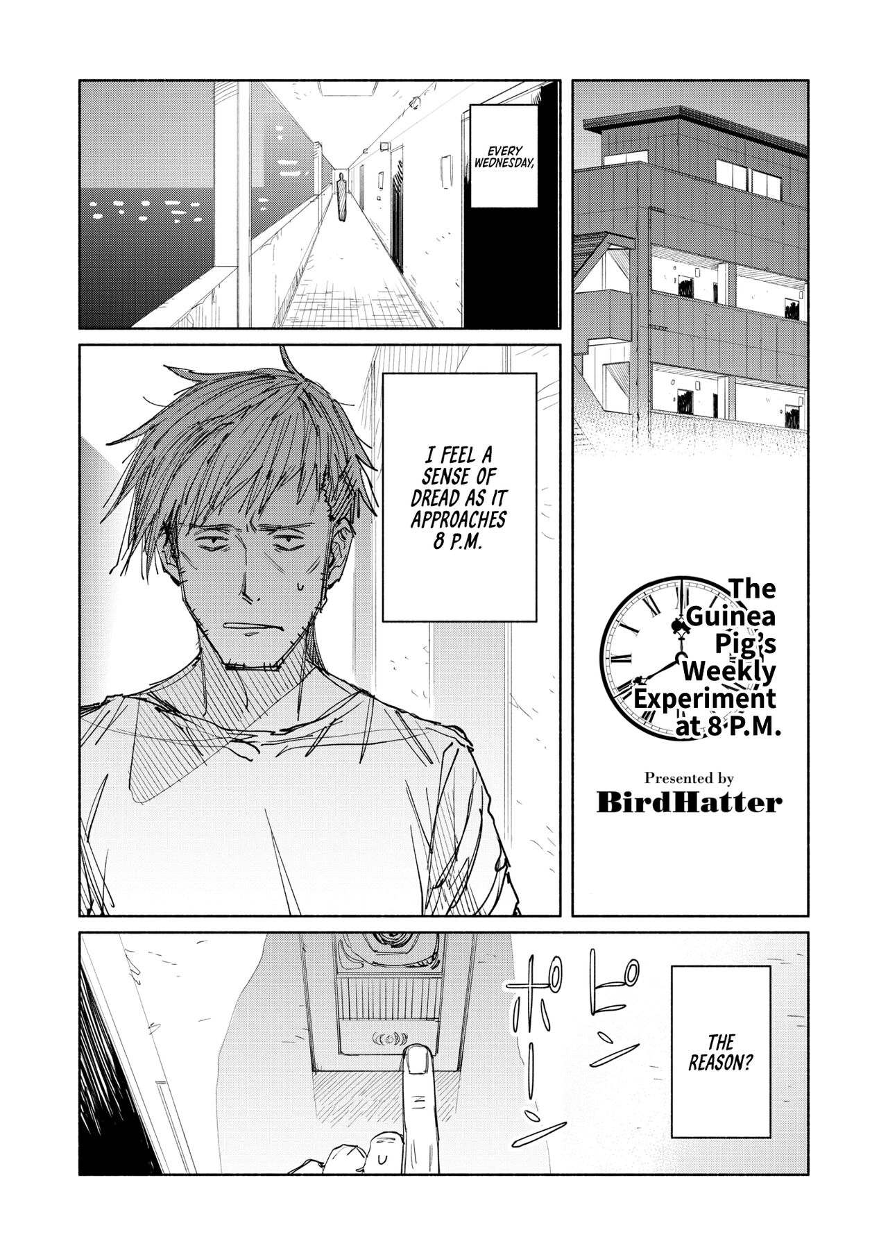 The Guinea Pig's Weekly Experiment at 8 P.M. page 1 full