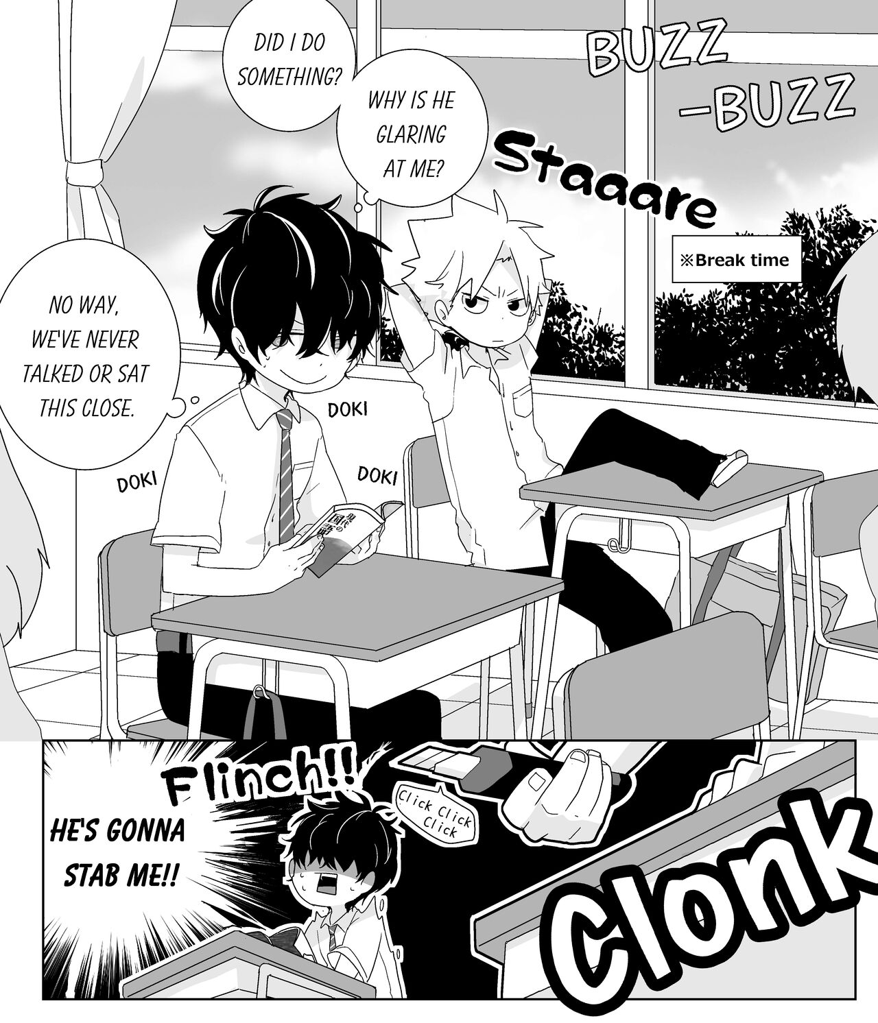 InCha-kun to Furyou-kun | The Troublemaker and the Nerd page 1 full