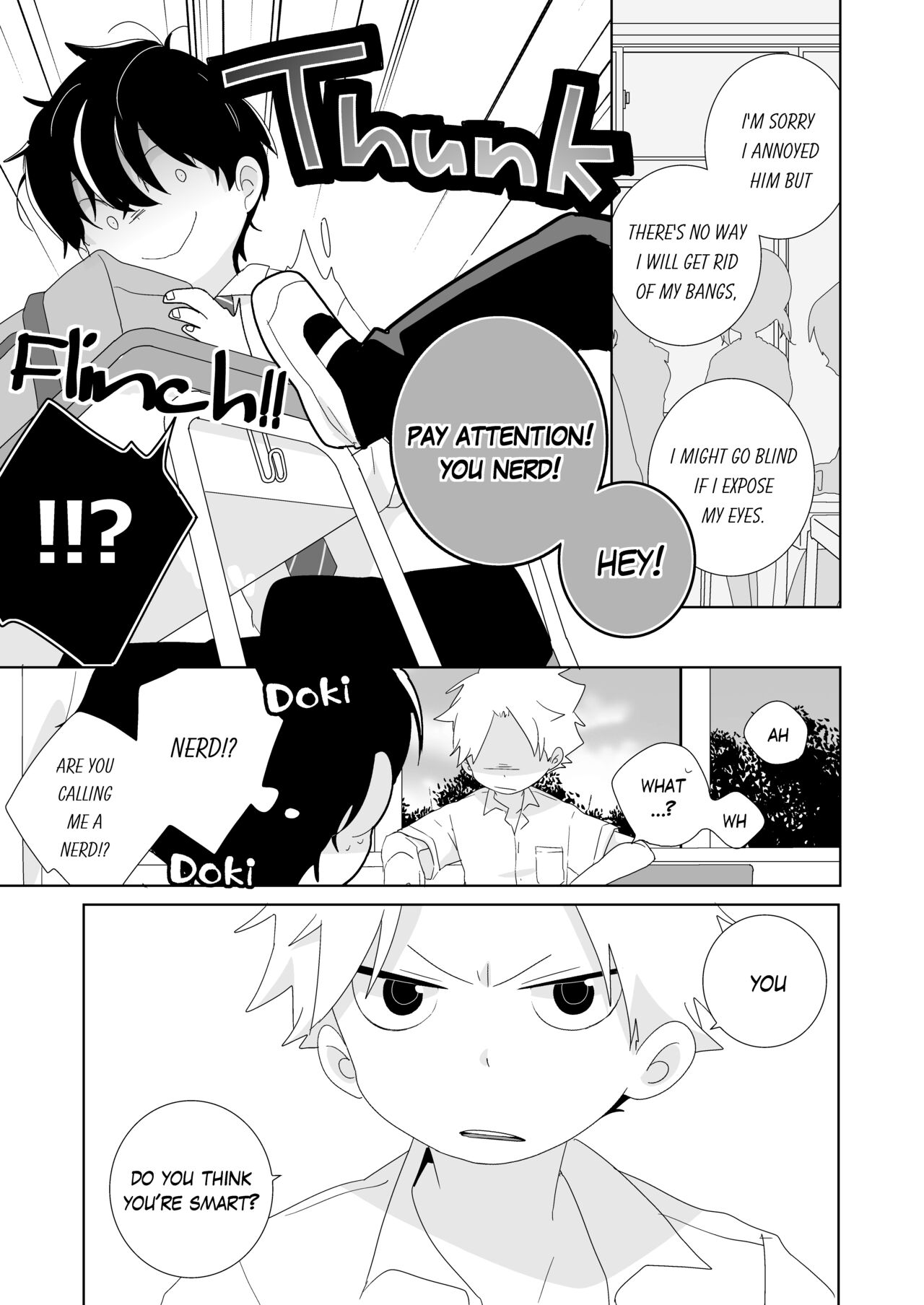 InCha-kun to Furyou-kun | The Troublemaker and the Nerd page 4 full