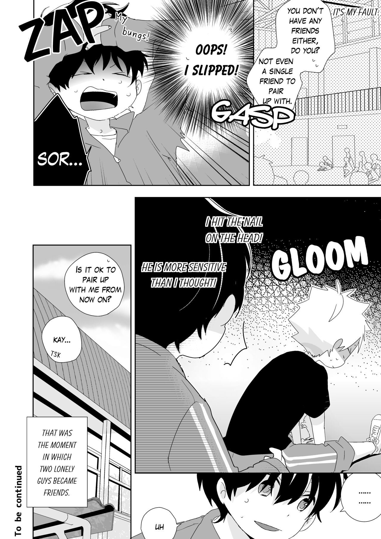 InCha-kun to Furyou-kun | The Troublemaker and the Nerd page 7 full