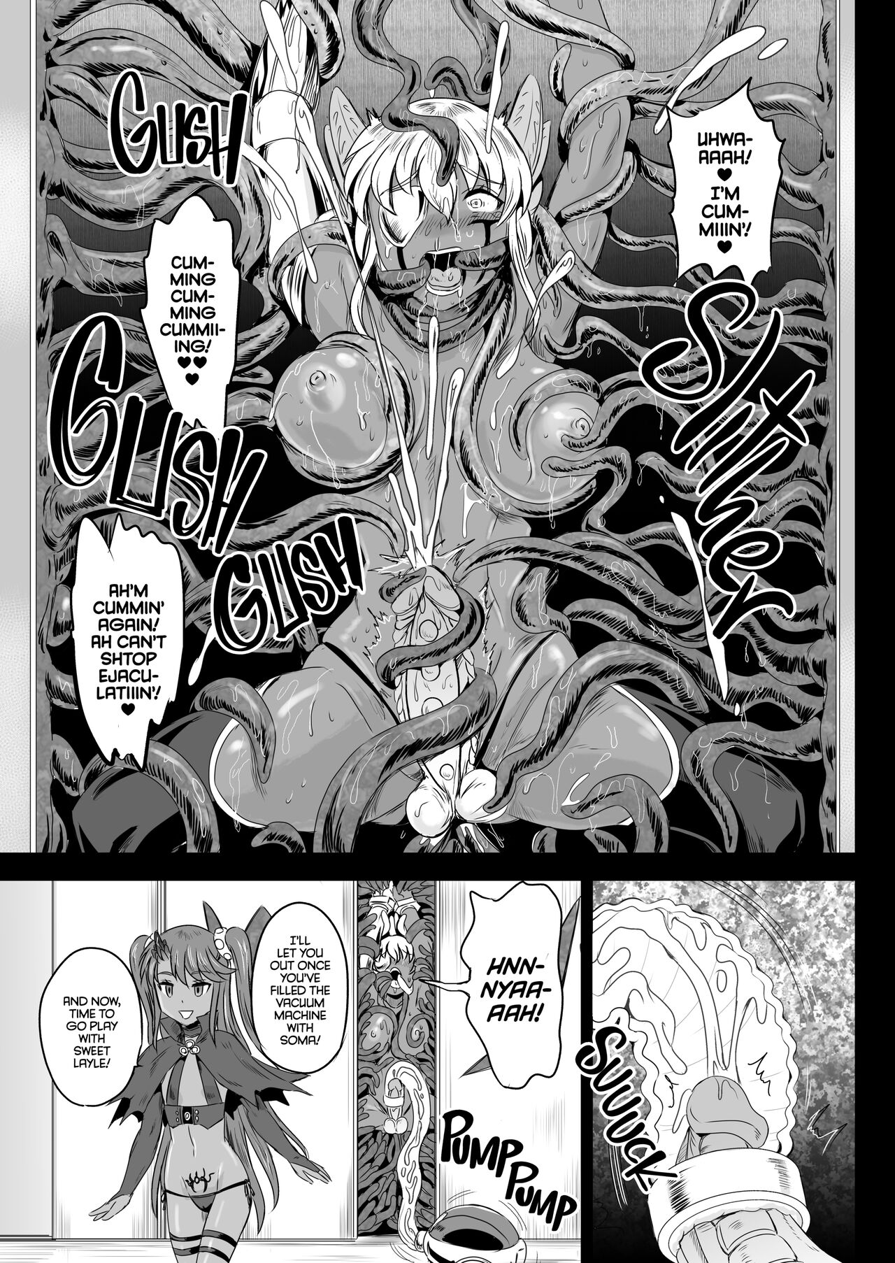 Mahoushoujyo Rensei System 4 | Magical Girl Semen Training System 4 page 4 full