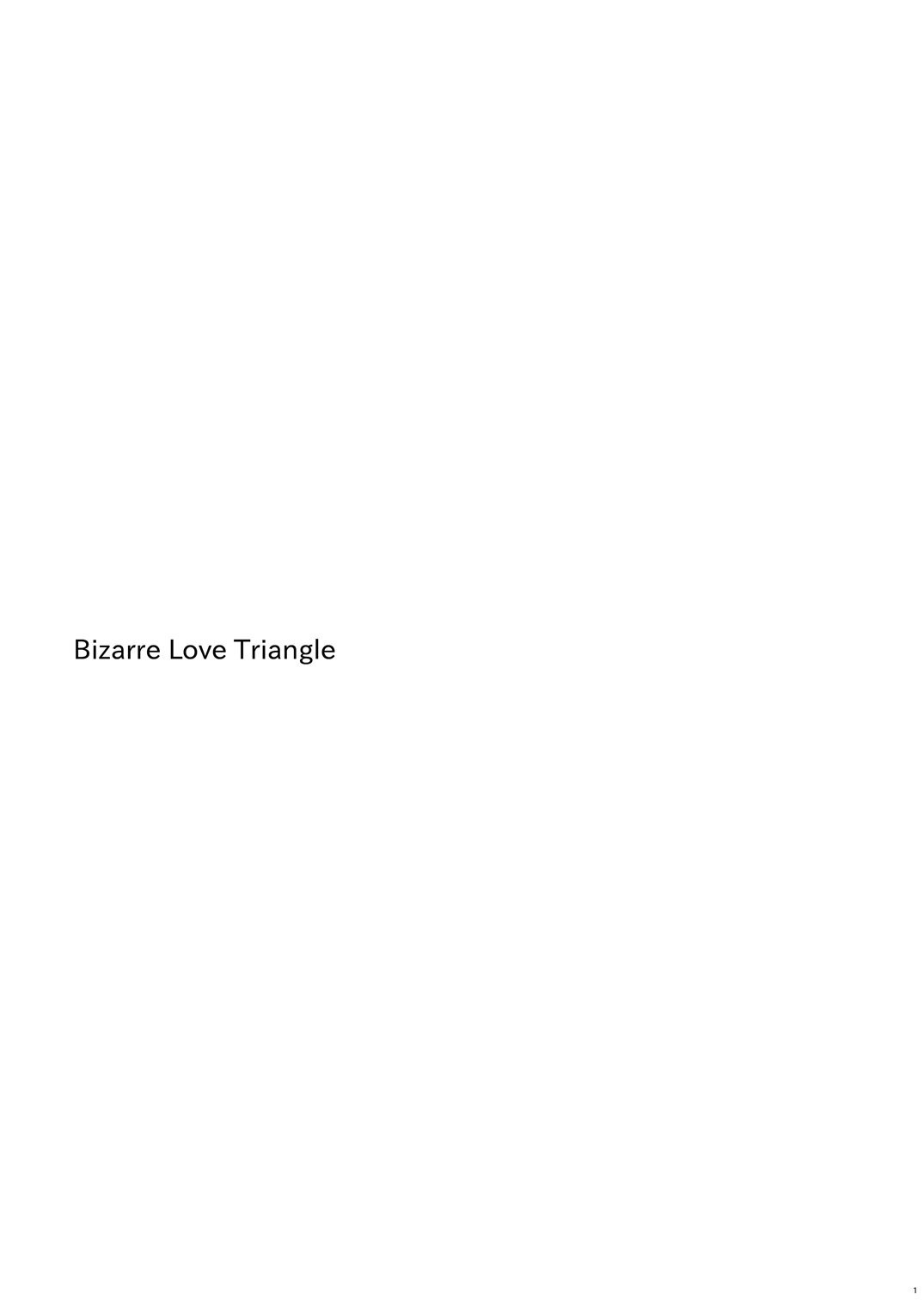 bizarre love triangle page 2 full