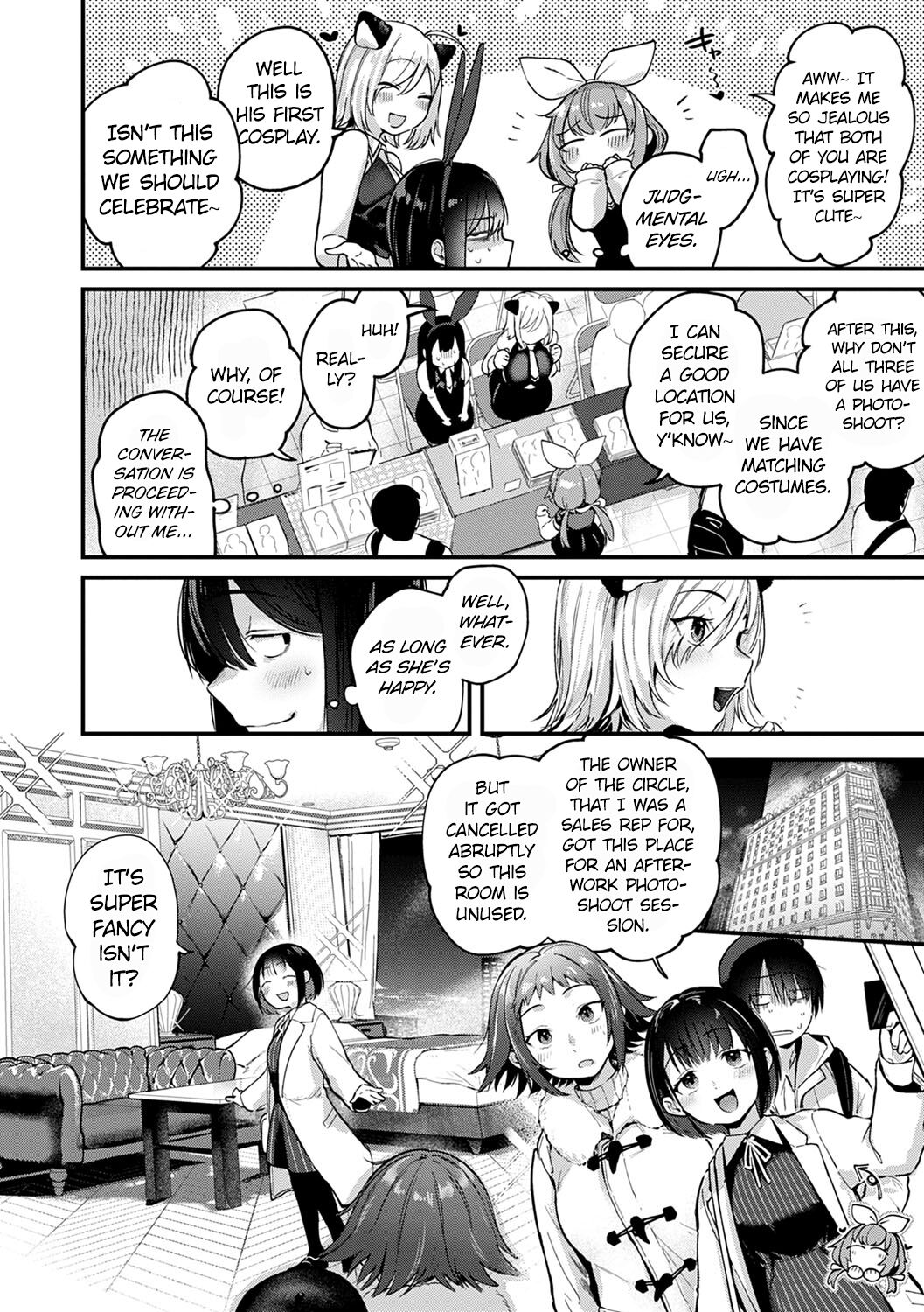Doujin Sakka wa After 3P no Yume o Miru ka | Do Doujin Artists Dream of Threesome Sex After Work? page 4 full