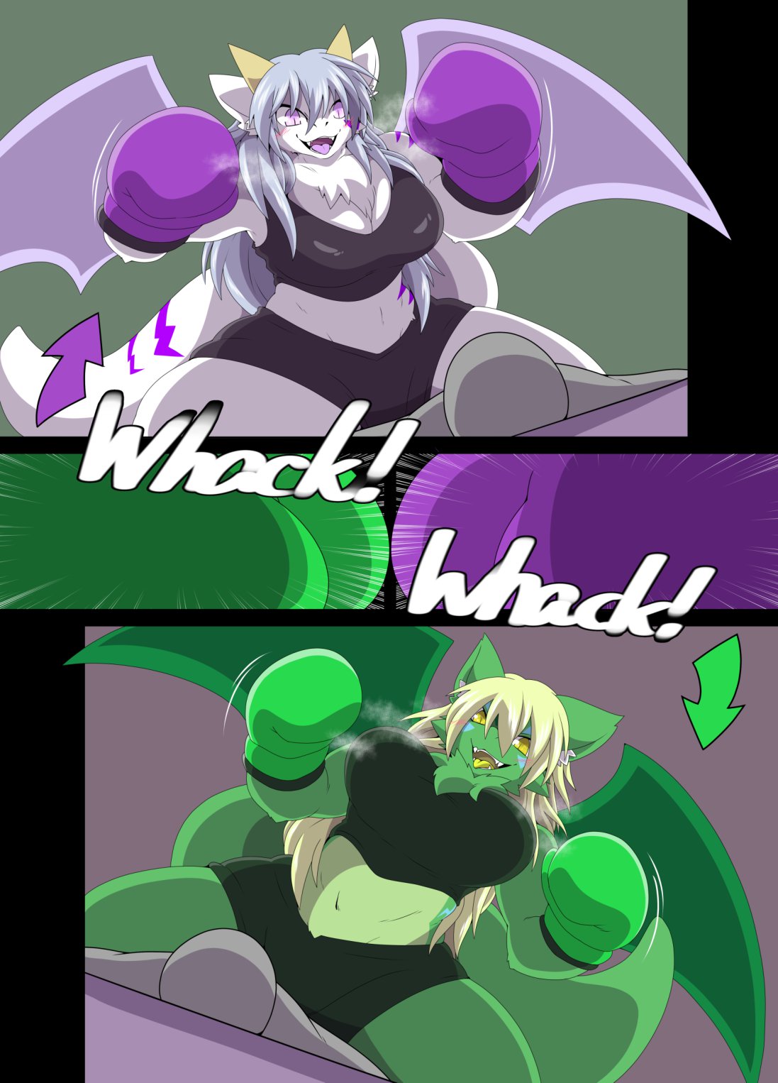 Spar With Dragoness page 10 full