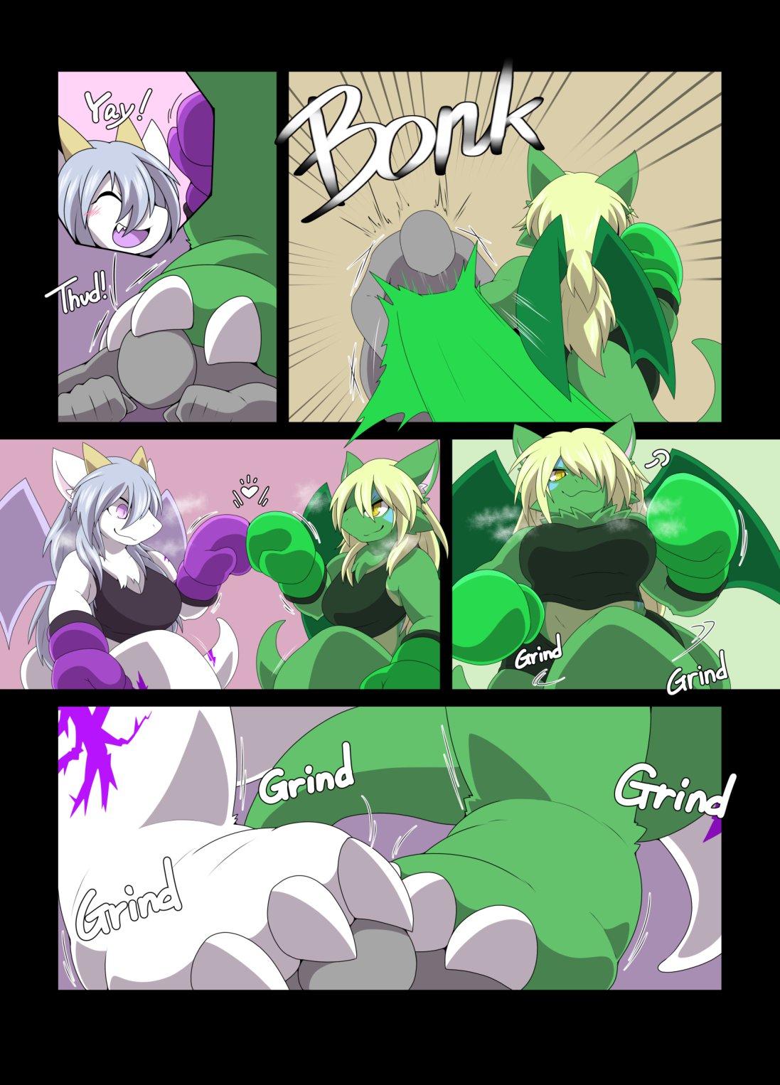 Spar With Dragoness page 7 full