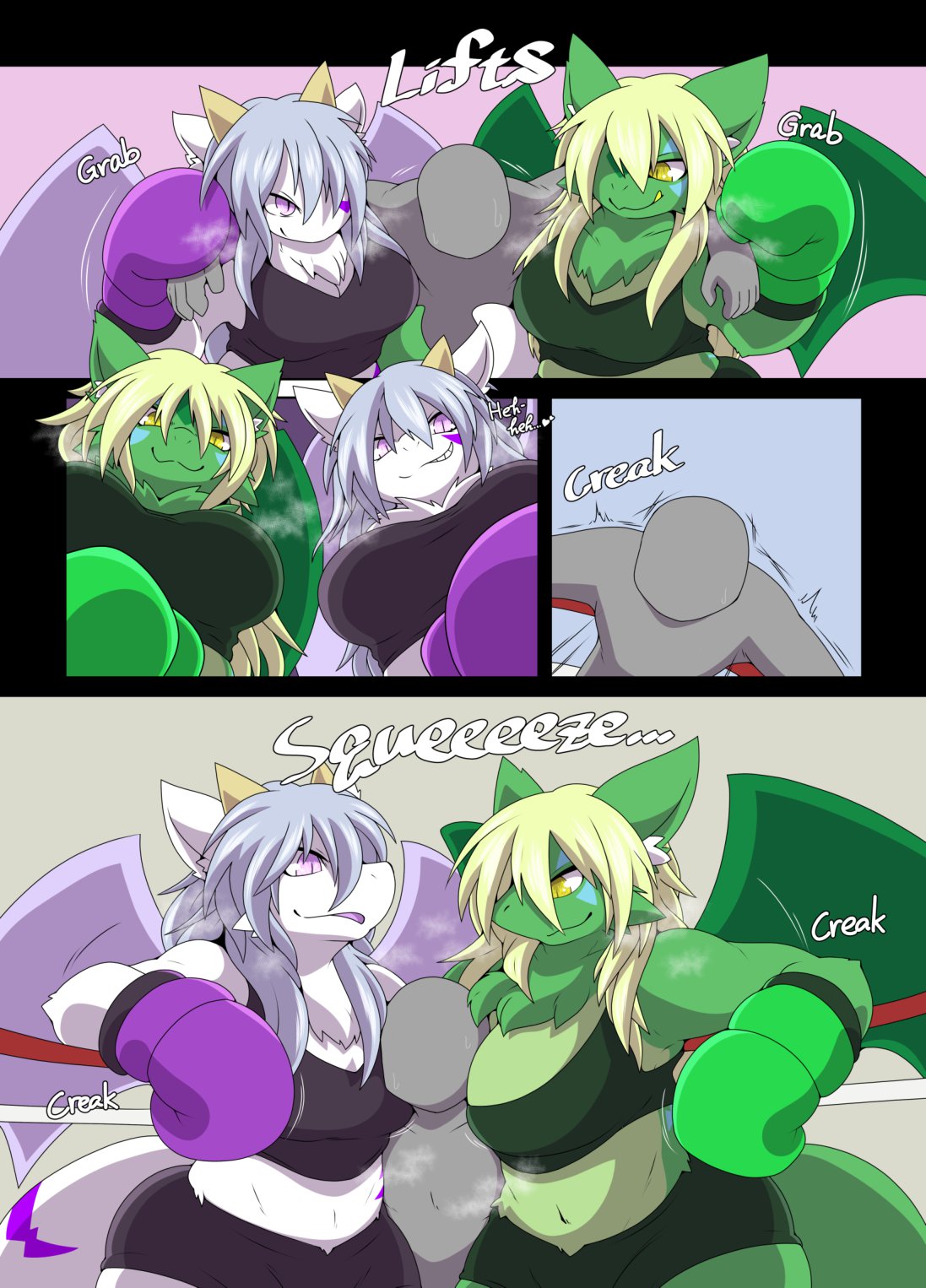 Spar With Dragoness page 8 full