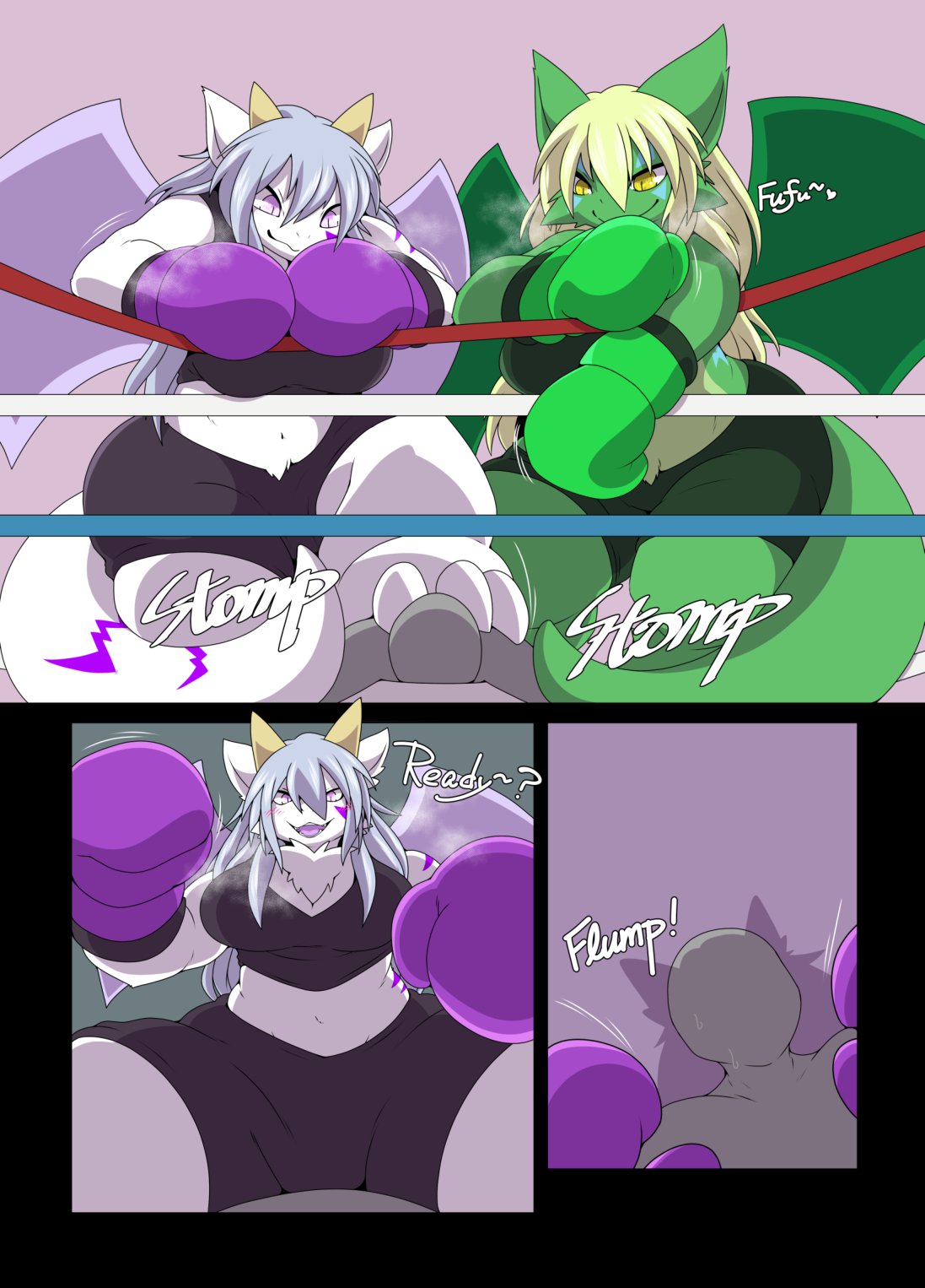 Spar With Dragoness page 9 full