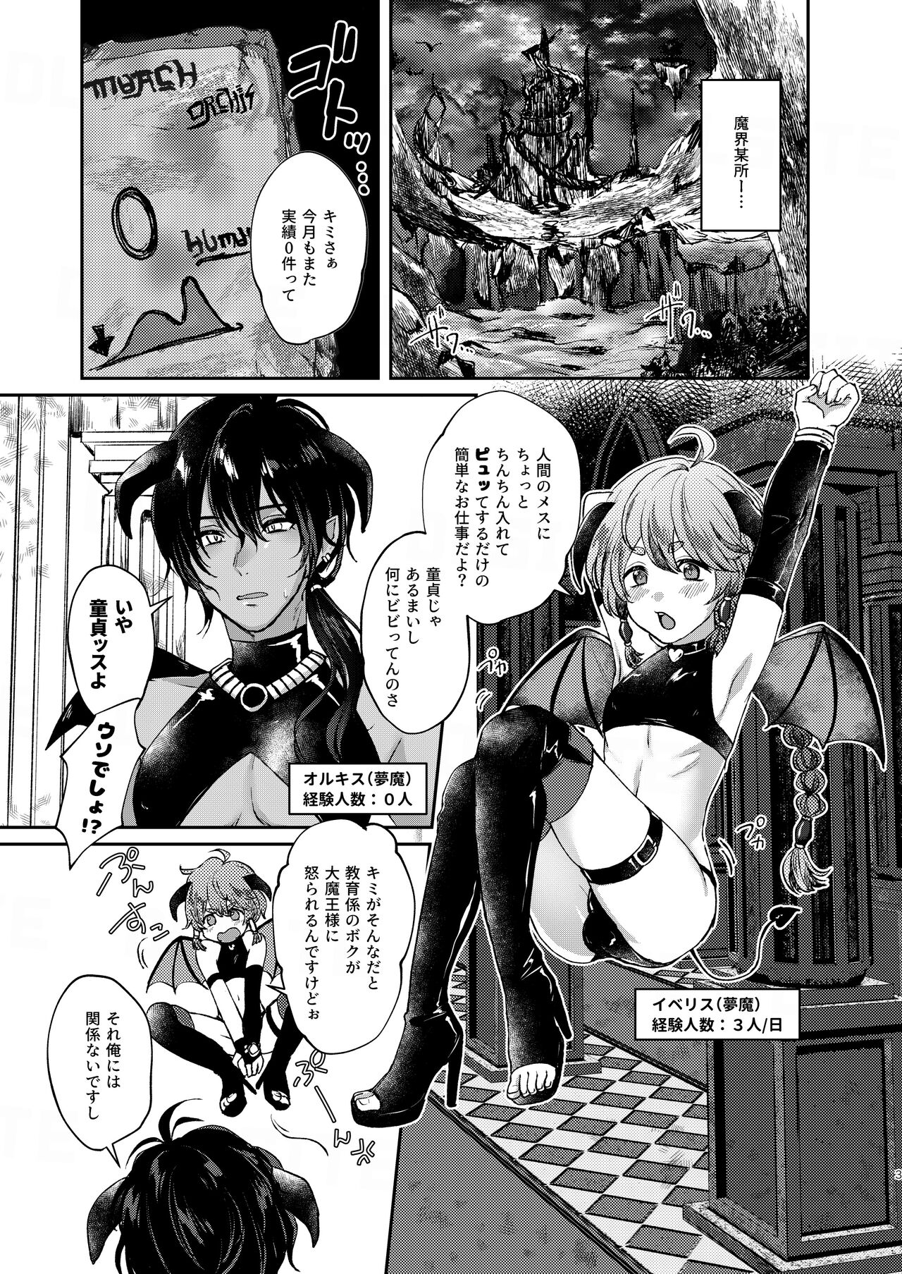 Ochikobare Incubus no Chuusen page 3 full