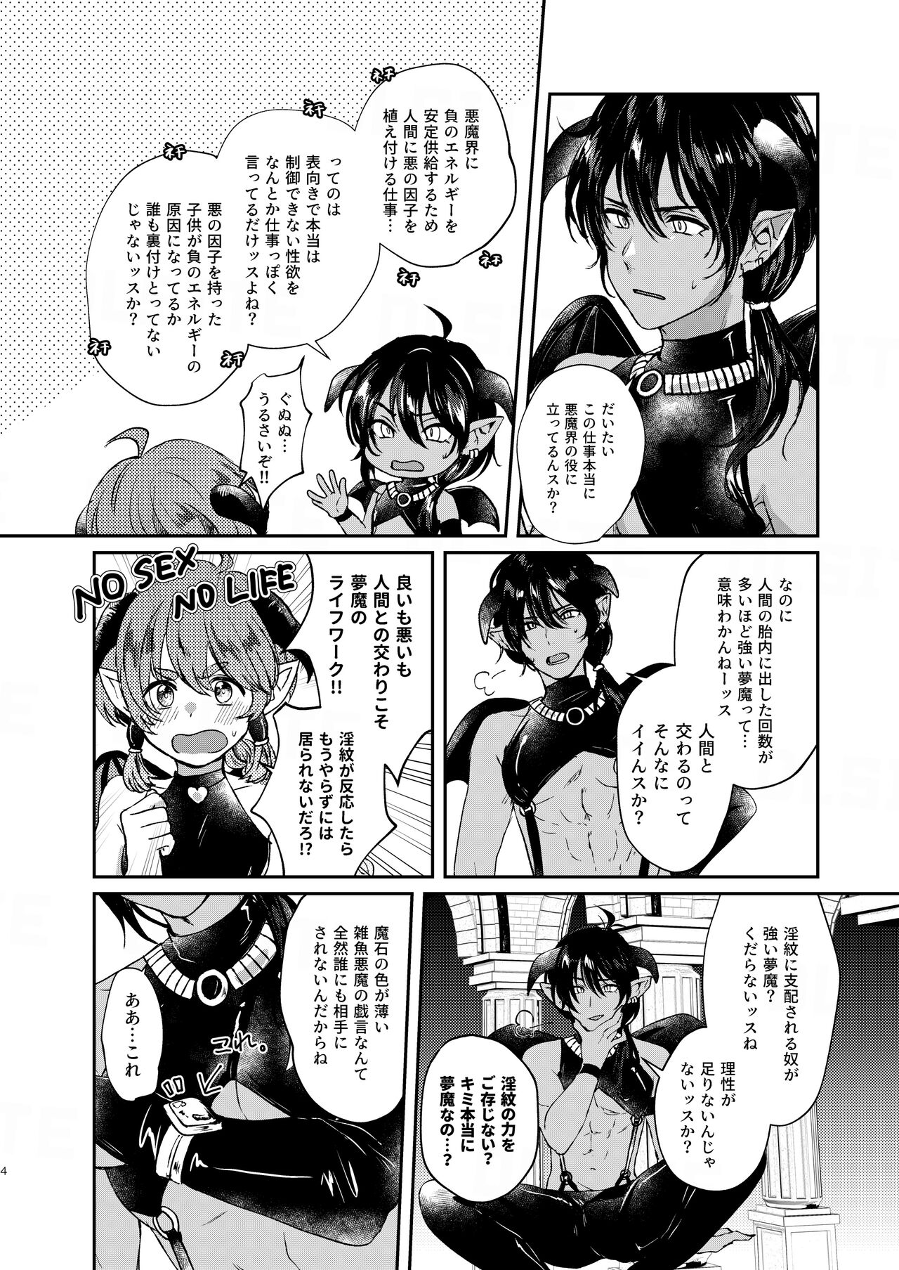 Ochikobare Incubus no Chuusen page 4 full