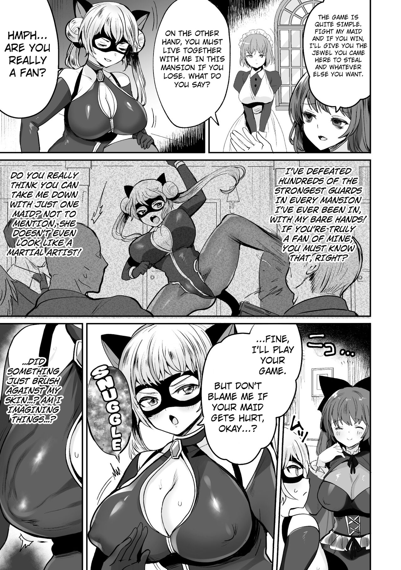 Kaitou Lady Cat ~Shokushukan to Onna Shujin no Inbou~ | Phantom Thief Lady Cat page 5 full