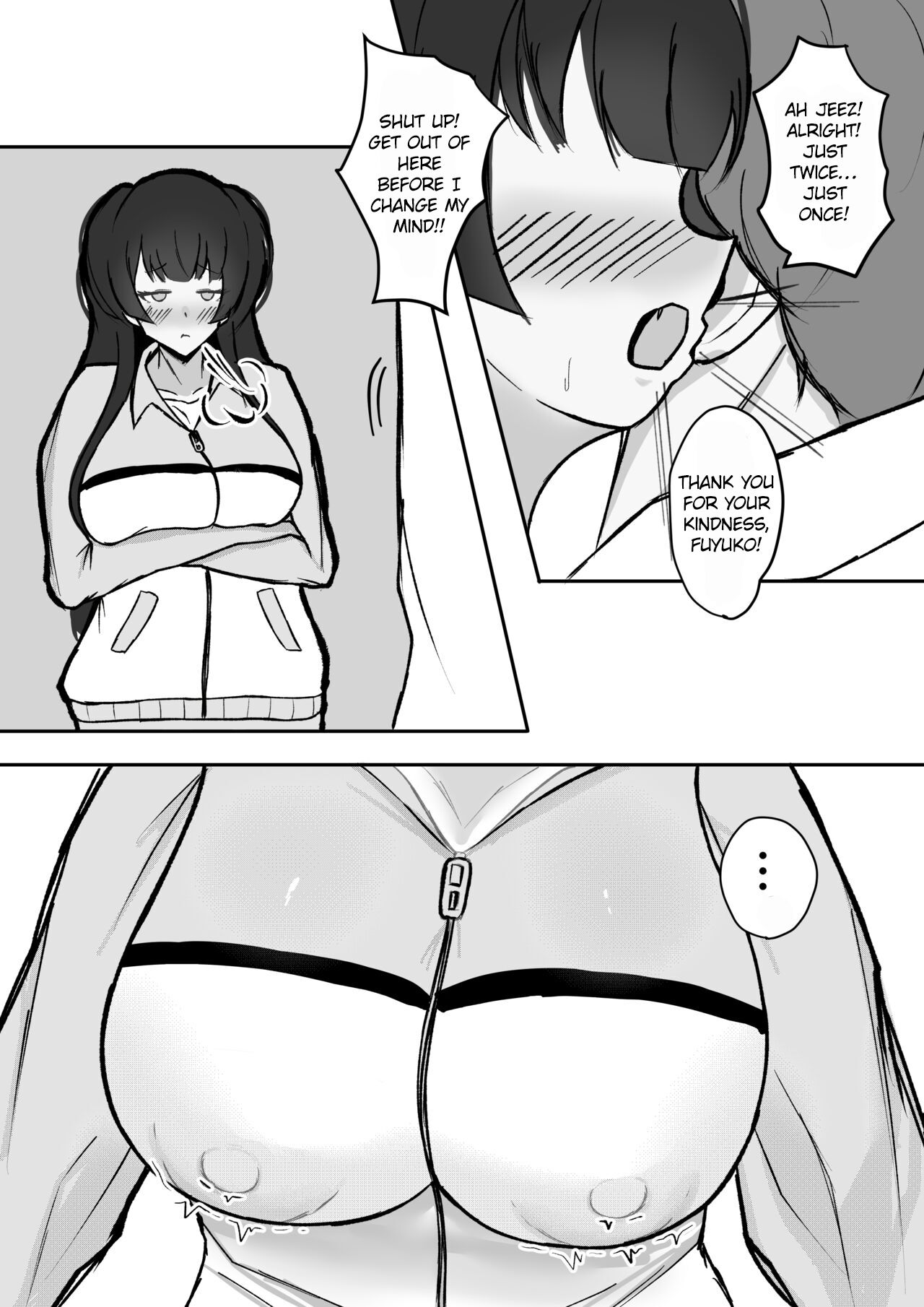 Muttsuri Fuyuko-chan to Ichaicha suru Hanashi | Flirting with Fuyuko-chan page 4 full