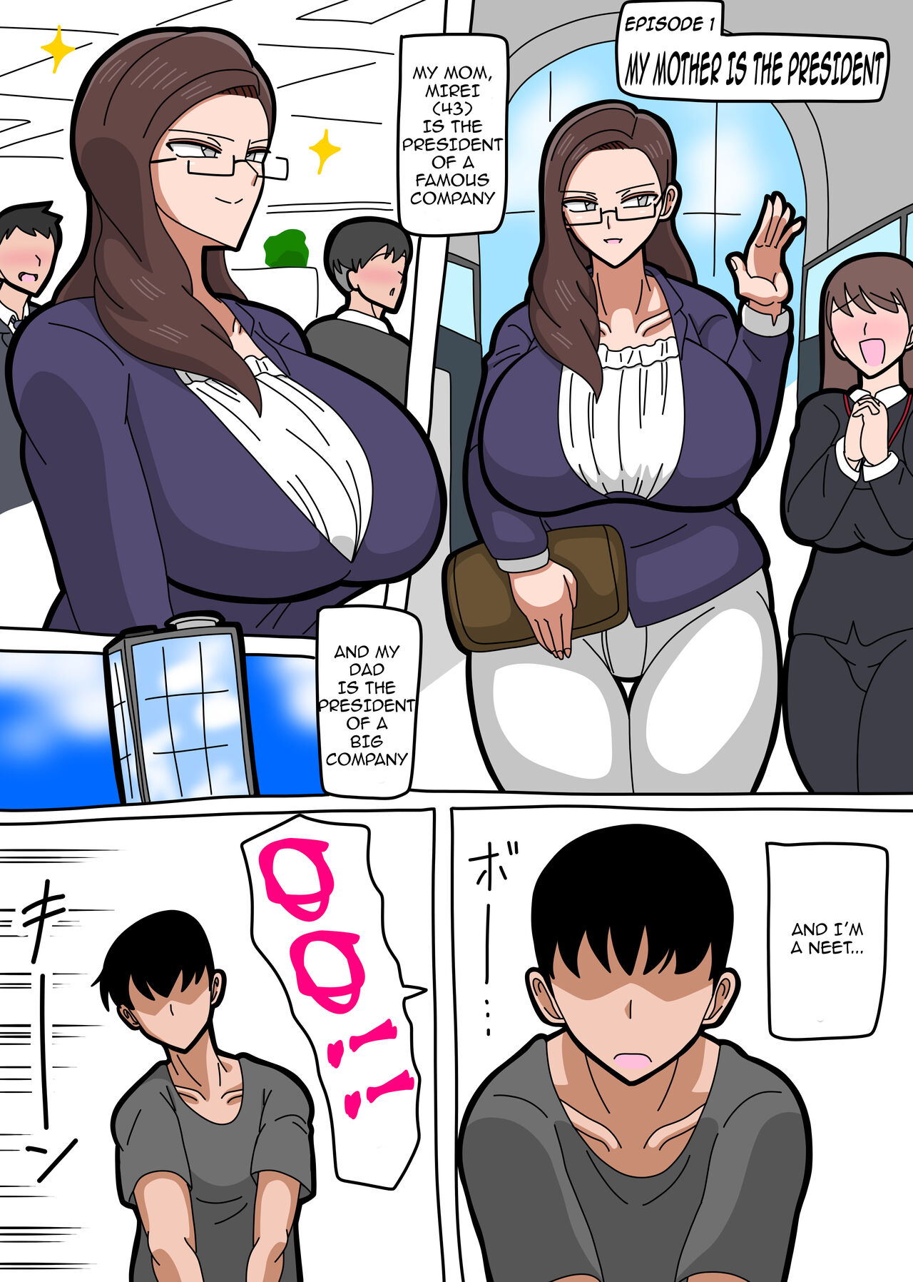 Kaa-san wa Onna Shachou | My Mother is the President page 2 full