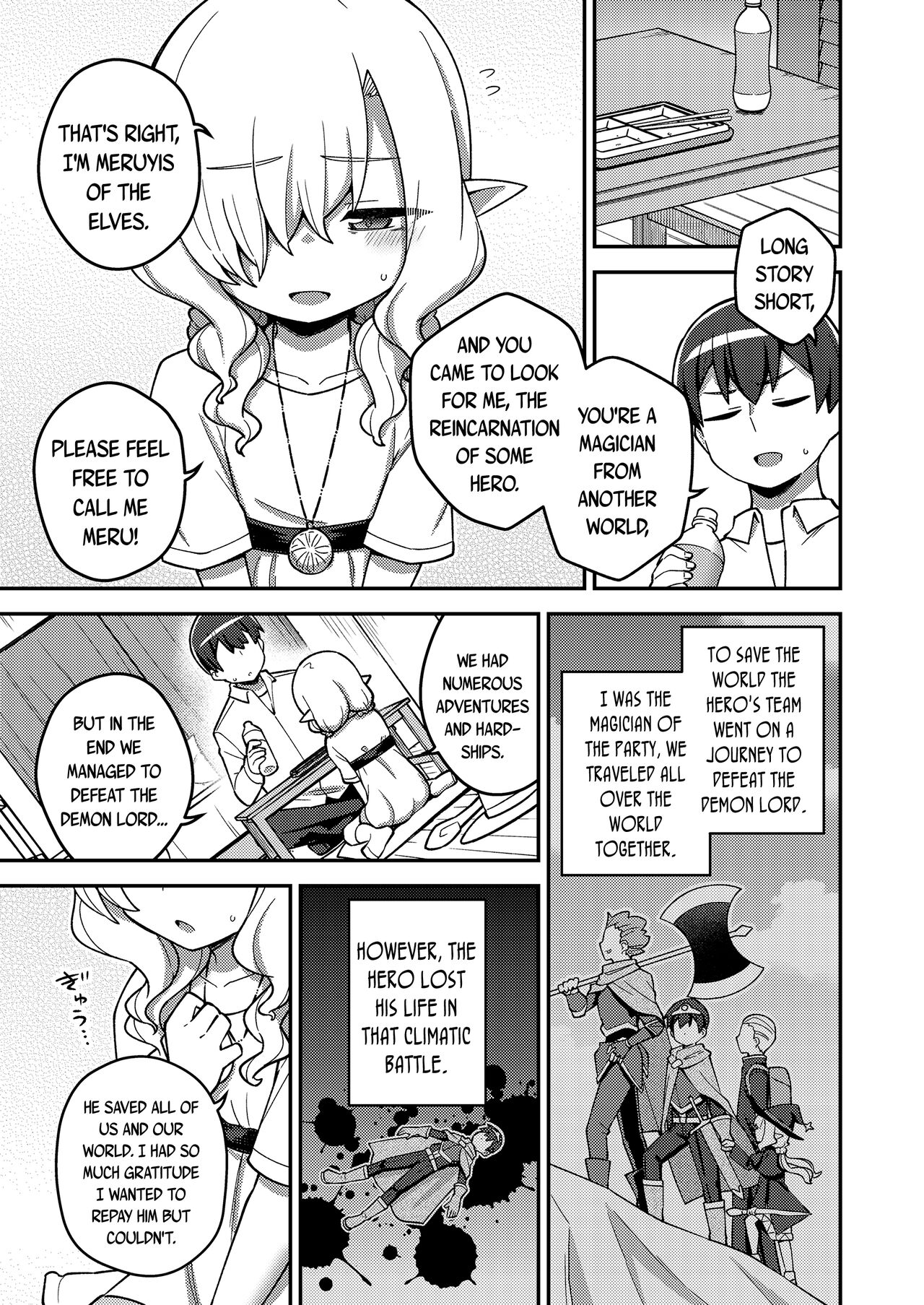 Isekai Oshikake Elf-san | The Stalker Elf From Another World page 3 full