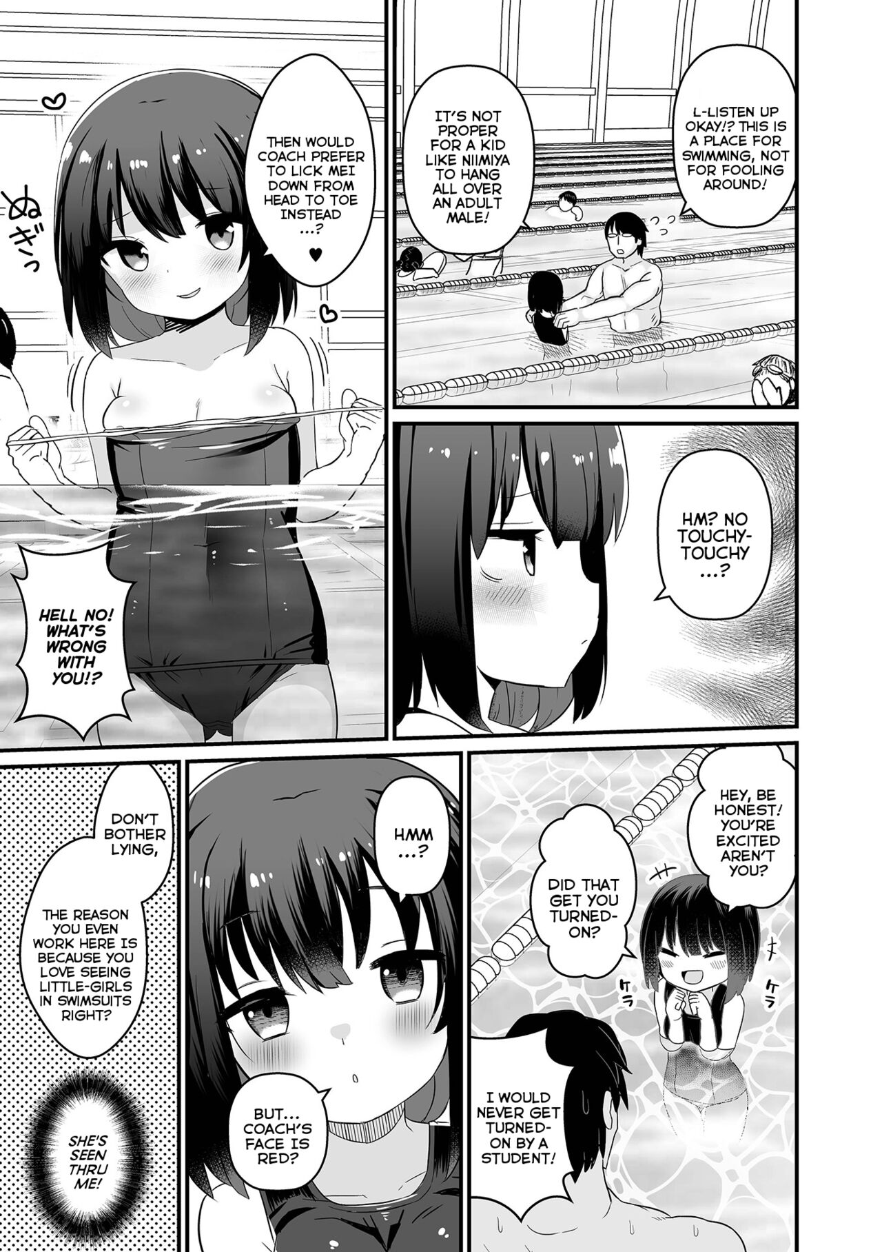 Yuuwaku Swimming | Seductive Swimming page 3 full