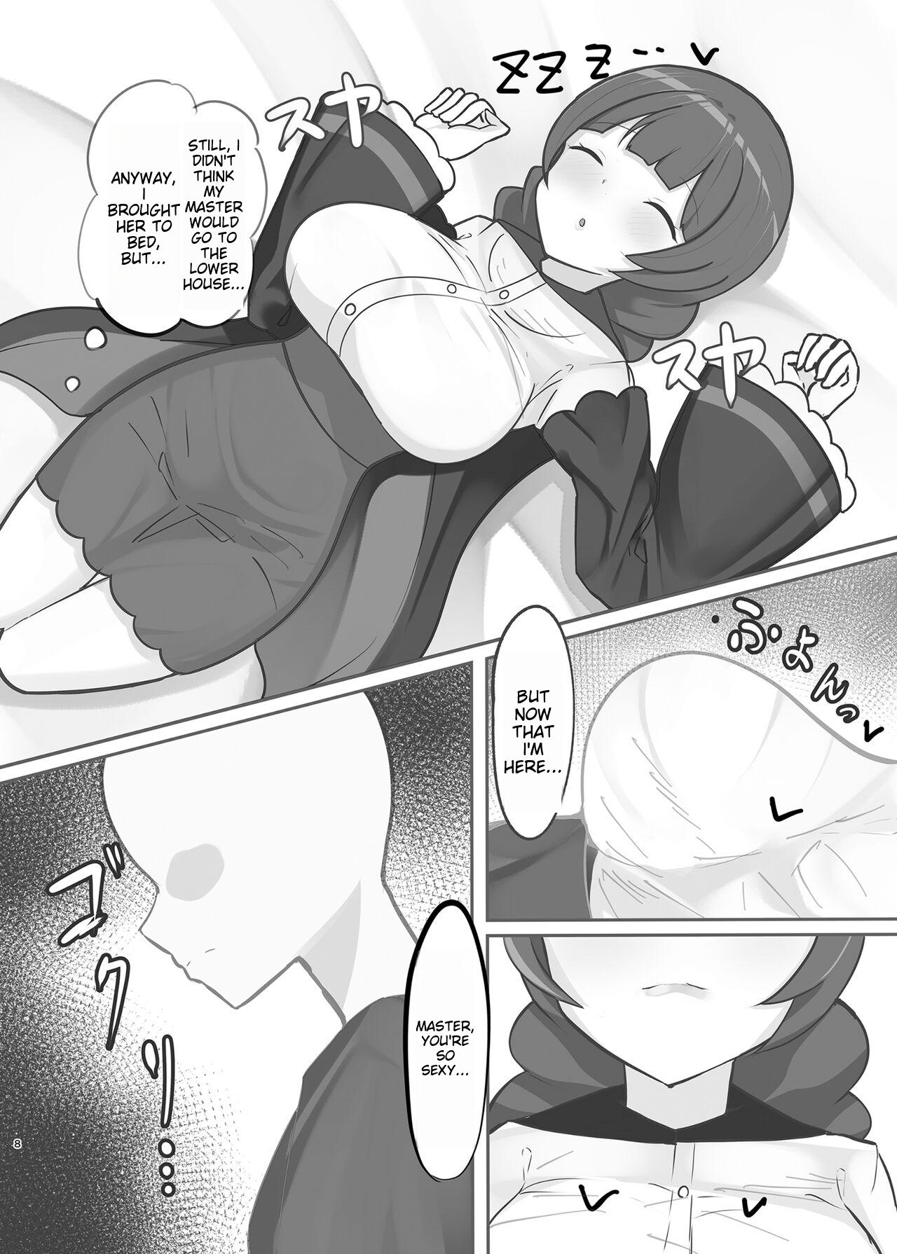 Suiminchuu no Shishou ni Ecchi na Itazura shimakuru Hon | to my sleeping master Naughty evil spree Book page 8 full