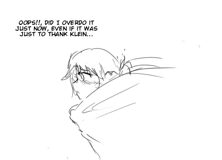 Asuna and Klein buying new bed. page 8 full