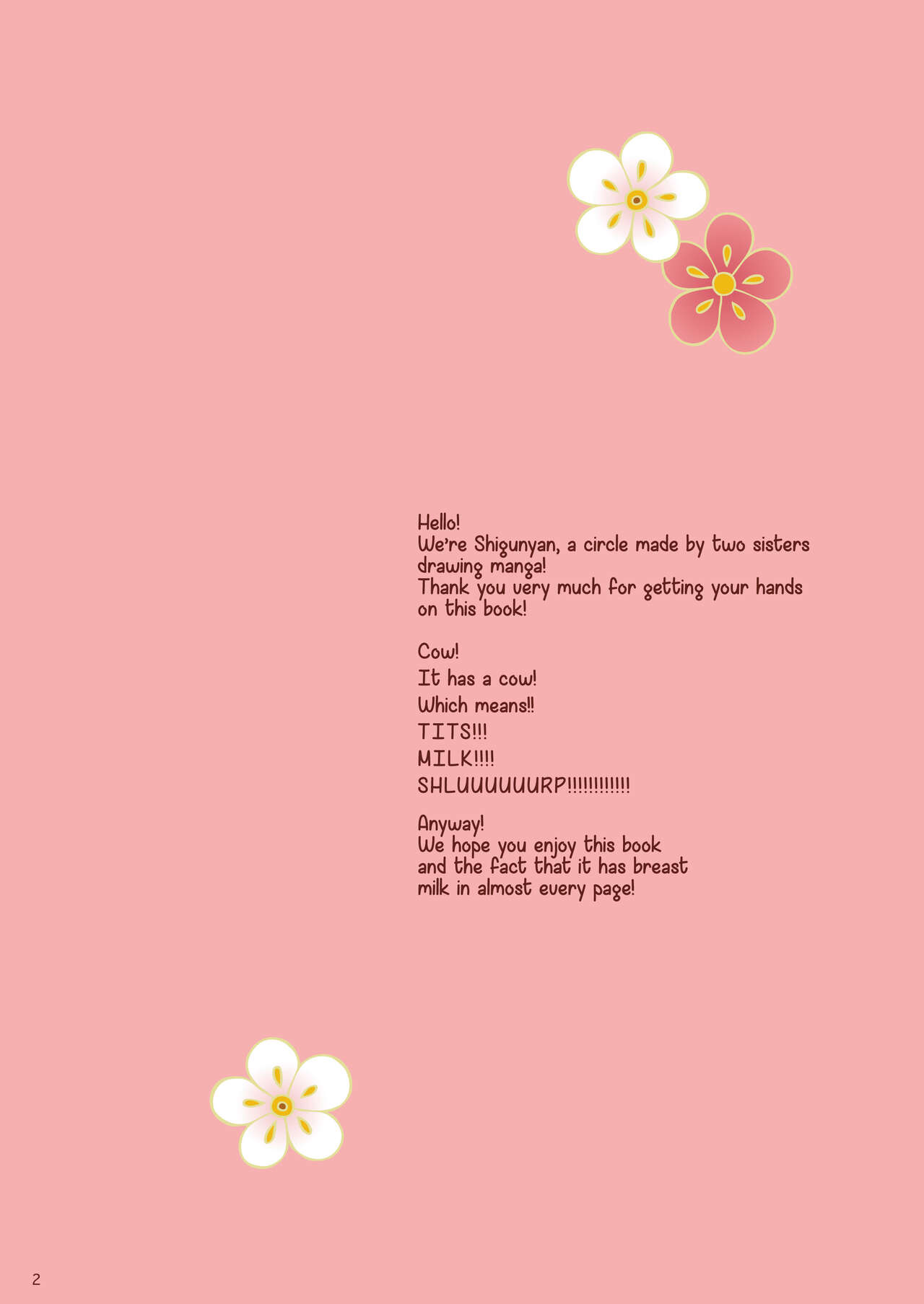 Ema ni Onegai Ushi -Ushi Miko Bonyuu Nama Shibori- | A Wish Upon the Ox -The Ox Priestess' Fresh Milk- page 2 full