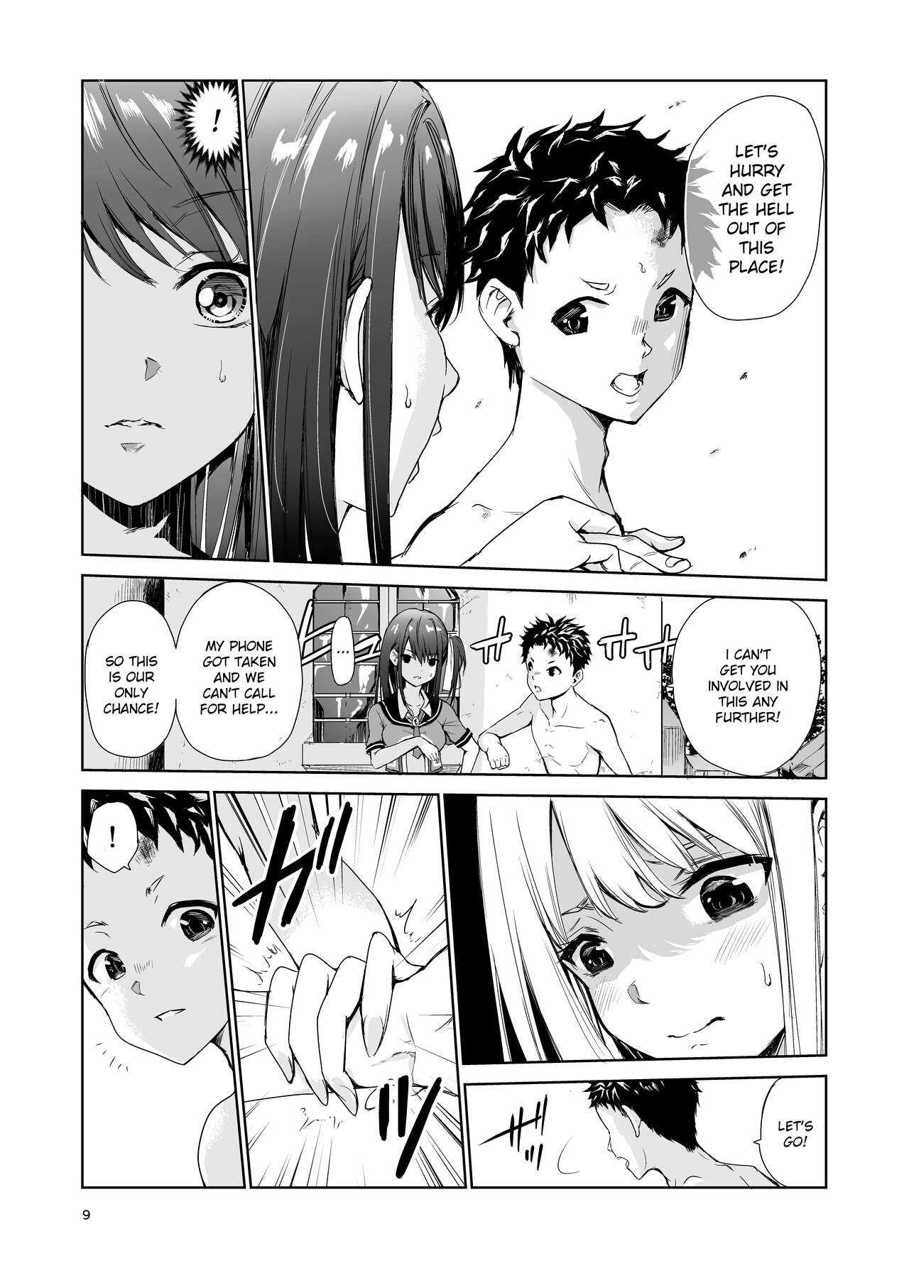 Tsuyagari Mura 4 ~Kareshi o Mamoru Tame Hikyou no Mura de Kyousei Gohoushi & NTR Sex~ page 8 full