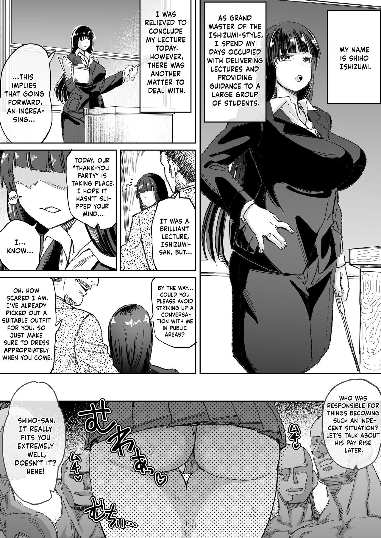 Hitozuma Iemoto no Semen Paradise! -Zenjitsutan- | Married Grand Master's Semen Paradise! -Prequel- page 1 full