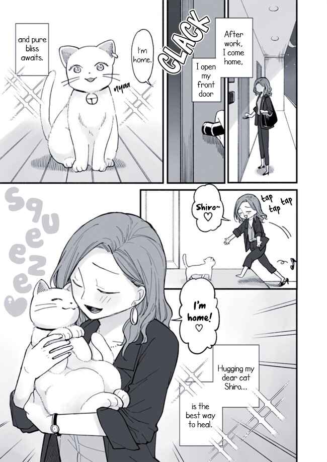 OL no Onee-san to Neko no Hanashi | Office Lady and Cat page 1 full
