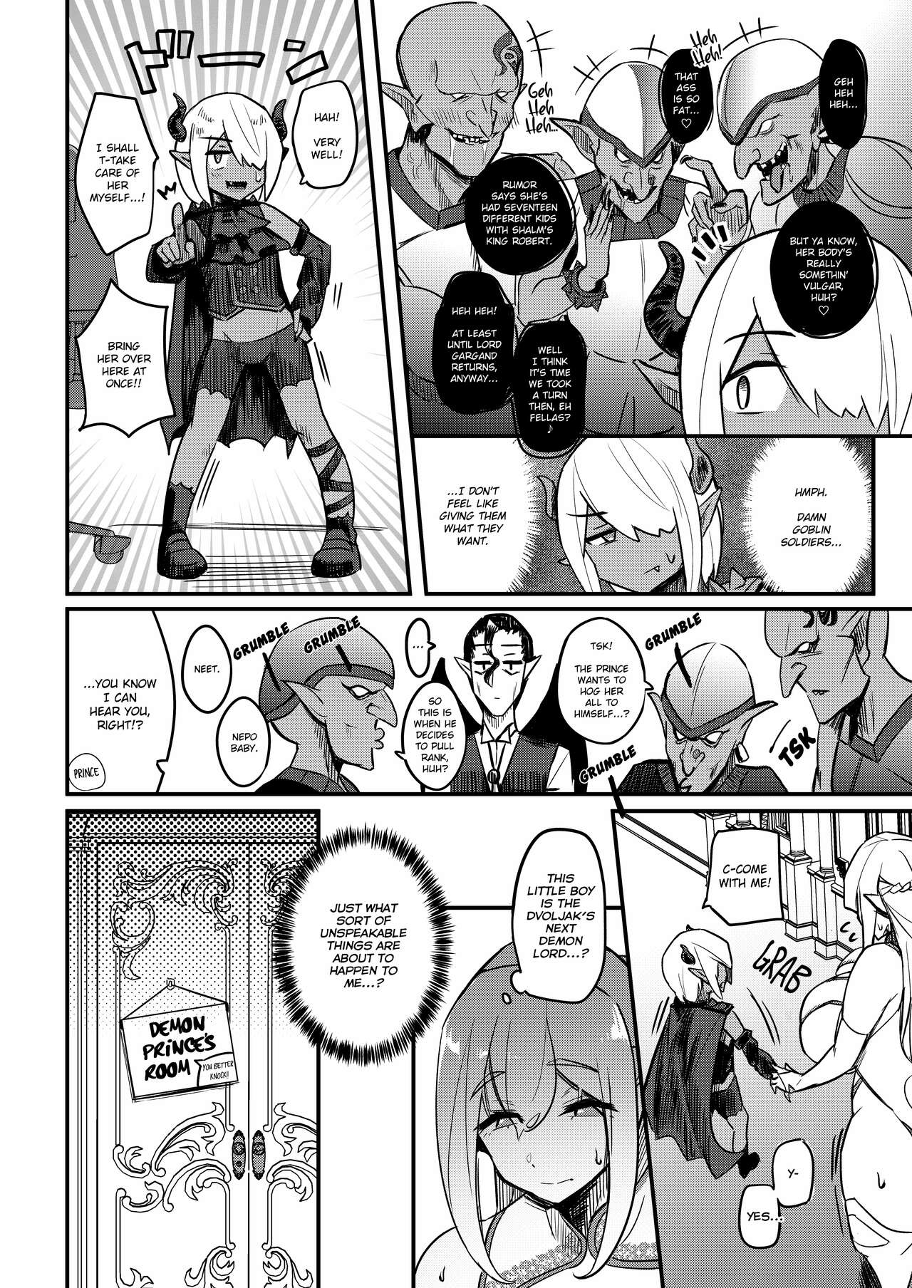 Kusozako Maou wa Chou Anzangata no Mucchimuchi Elf Mama ni Makeppanashi | The Bratty, Quick-Shot Demon Prince Just Can't Win Against This Thicc Elven Mommy! page 5 full