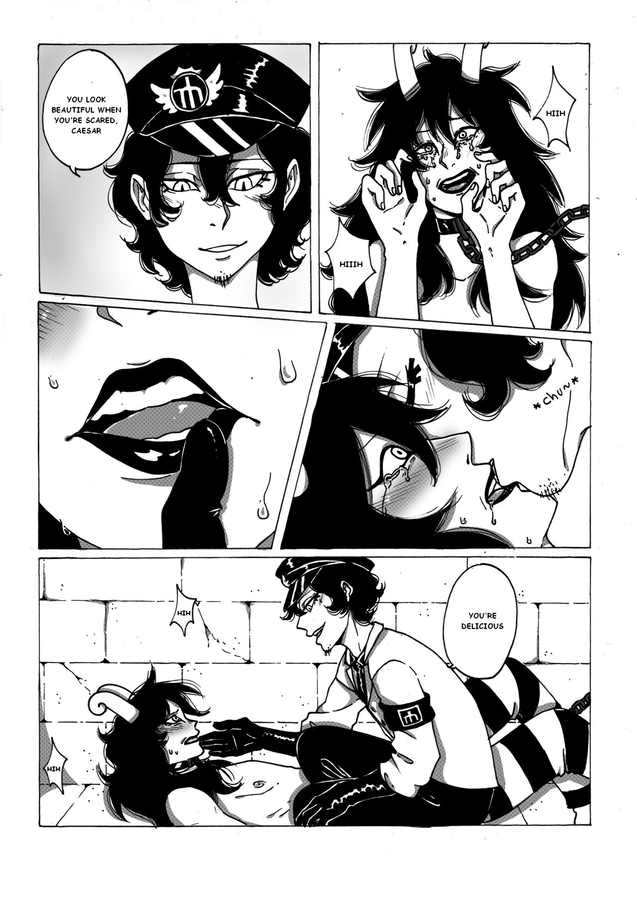 Back at Impel Down part 1 - Caesar Clown page 4 full