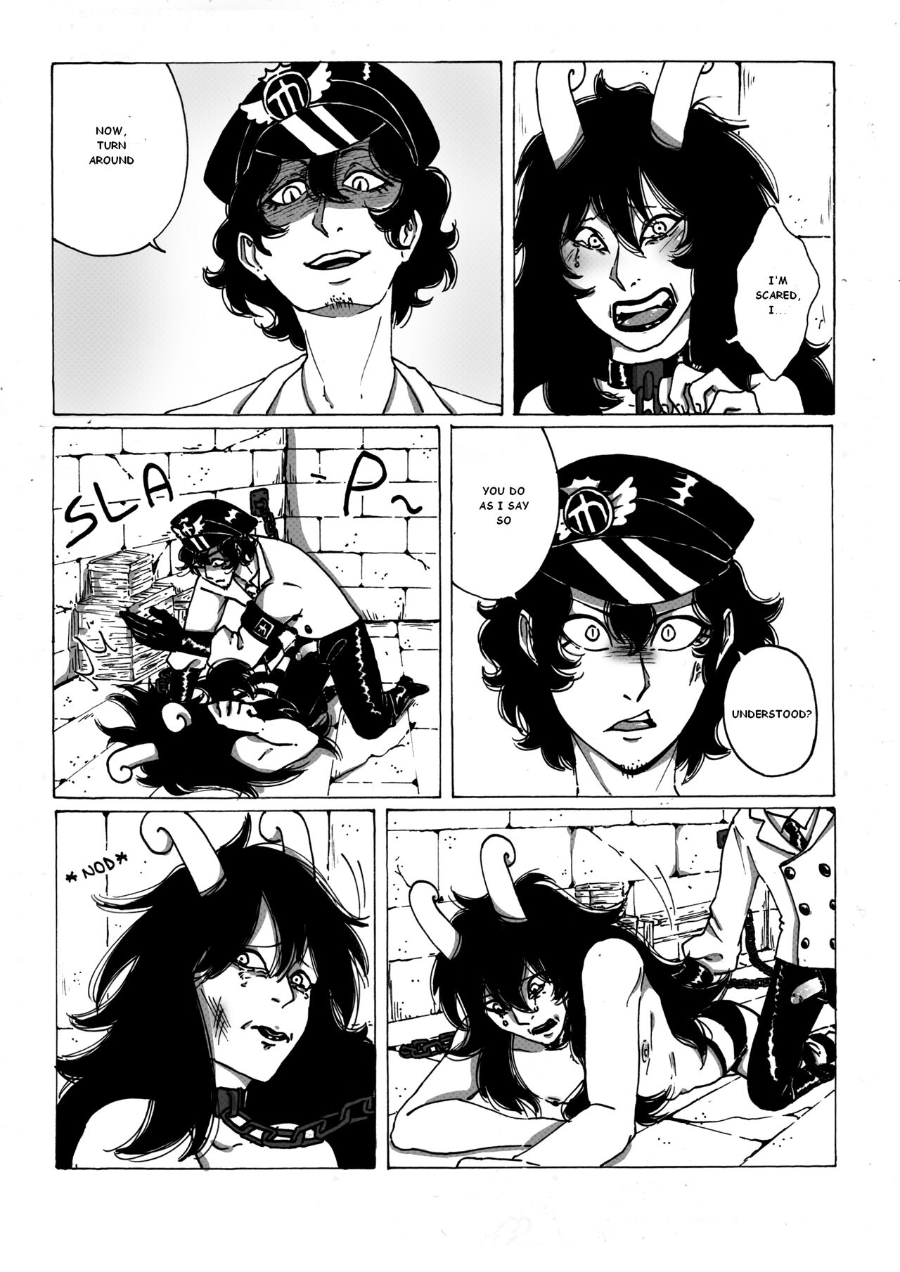 Back at Impel Down part 1 - Caesar Clown page 5 full