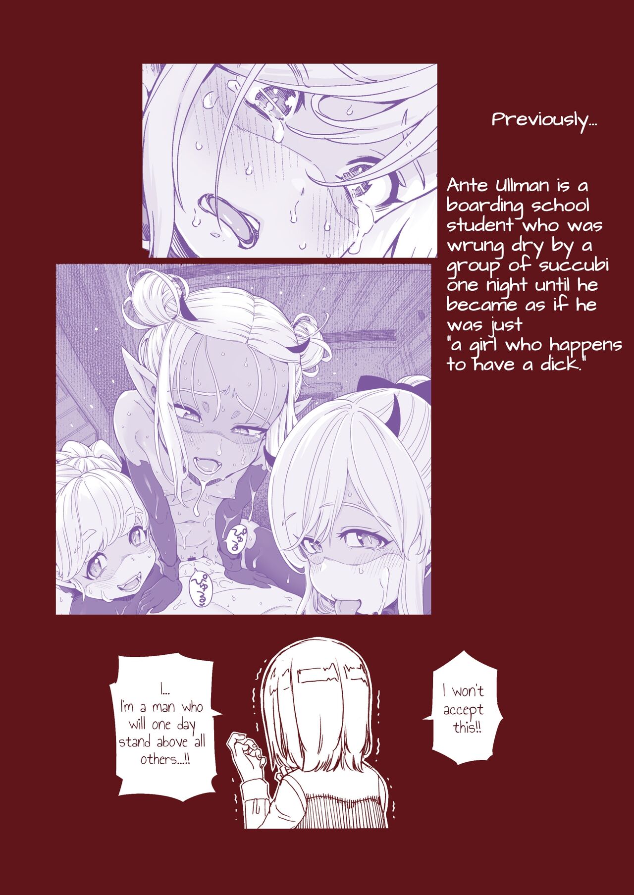 Ochinchin Tsuiteru dake no Onnanoko | A girl ~who just happens to have a penis~ page 2 full