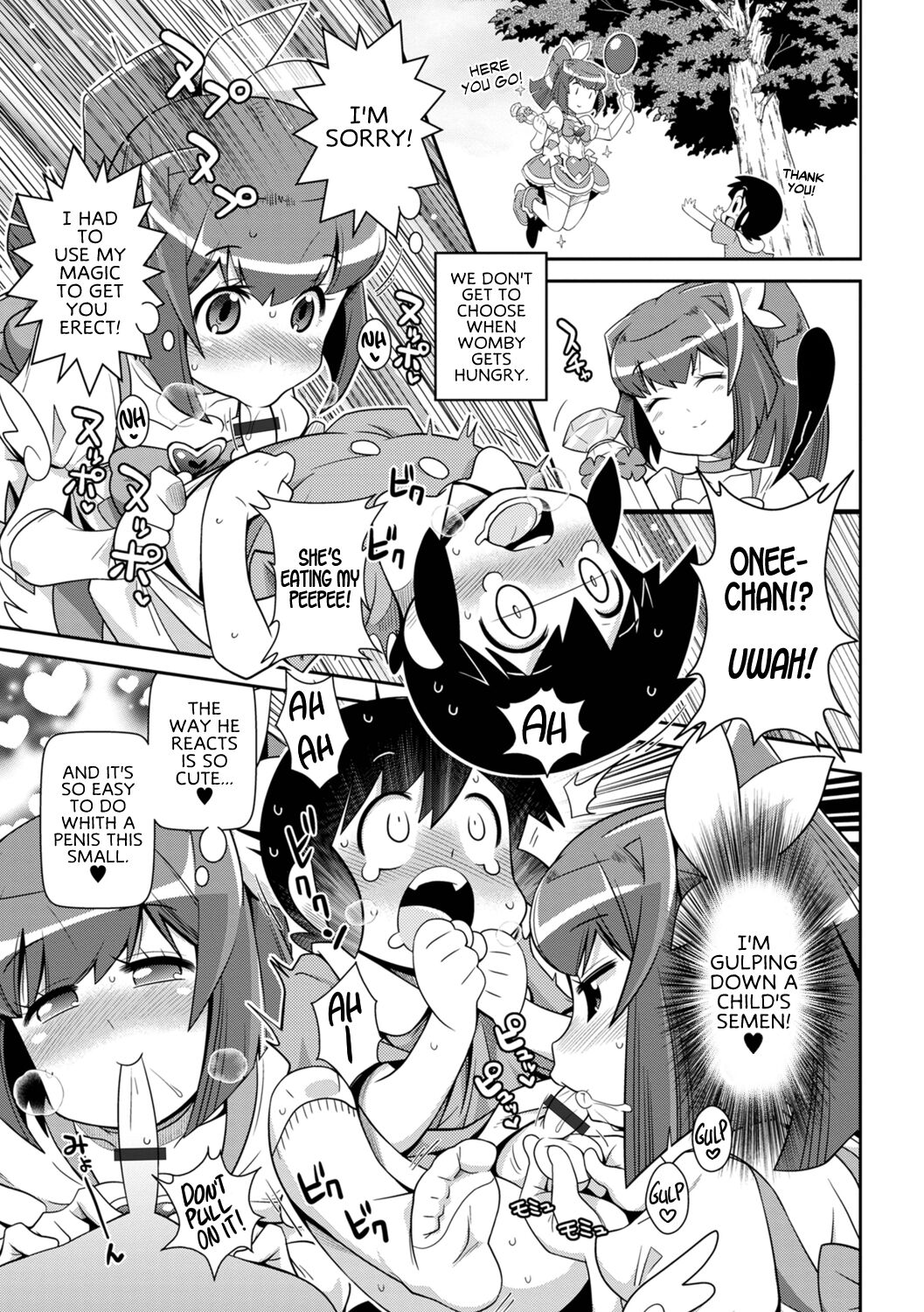 Harapeko Mahou Shoujo | Hungry Magical Girl page 7 full