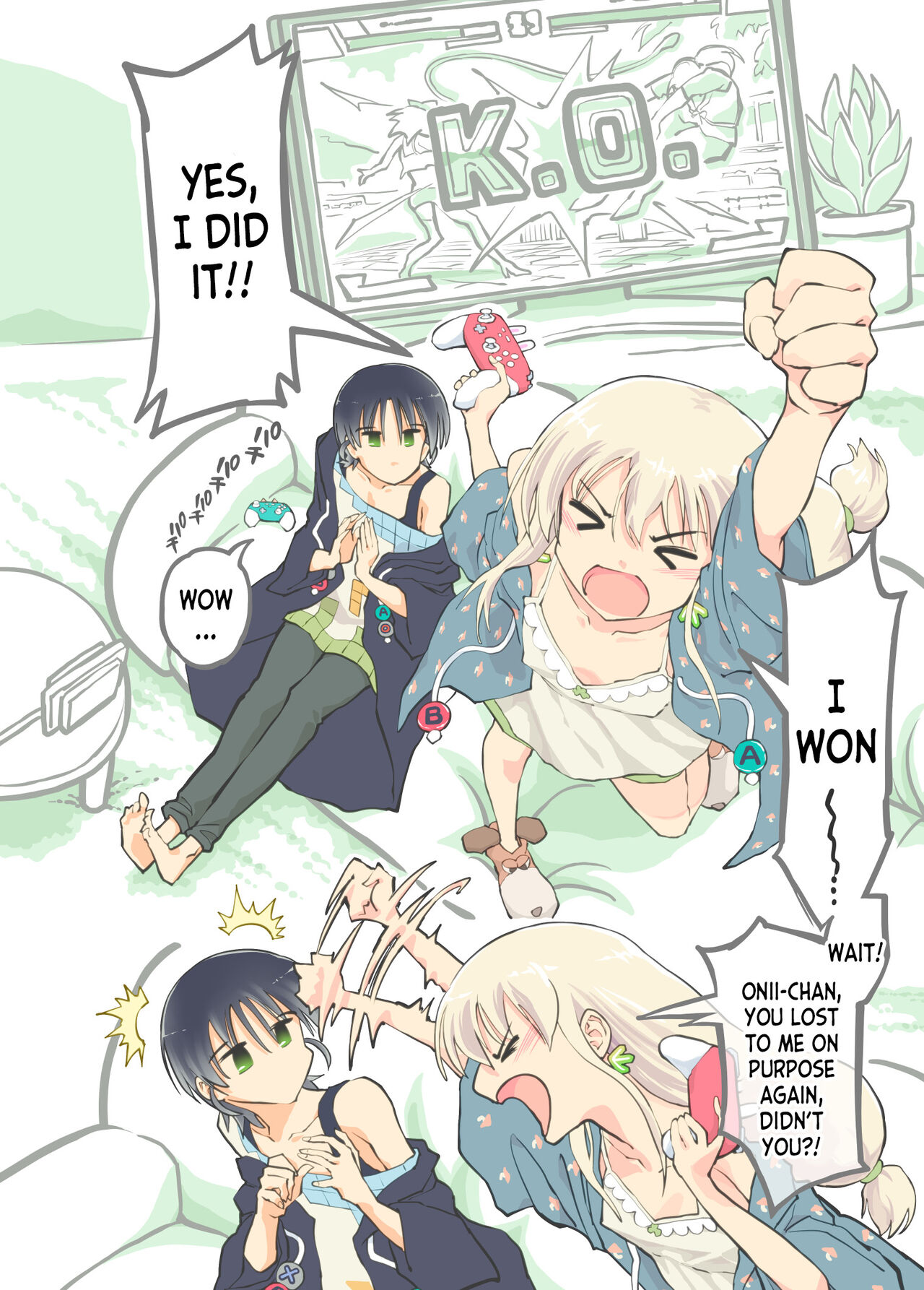 Pro Gamer Onii-chan no Zetcho RTA! page 3 full