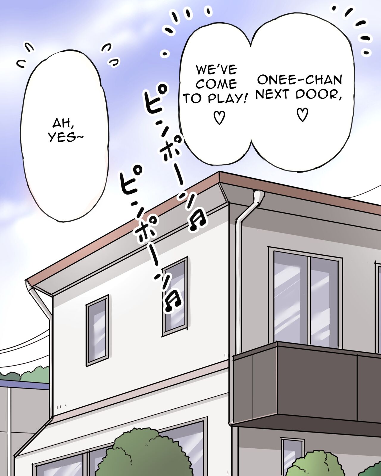 Kinjo no Ko-tachi ni Chikubi o Suwarechau Onee-san | Oneesan Gets Her Titties Sucked By The Local Girls page 1 full