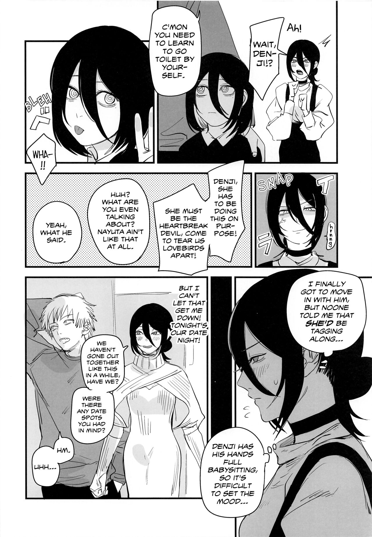 Denji-kun, Chotto Kyuukei Shimasen ka? | Why Don't We Take a Break, Denji? page 3 full