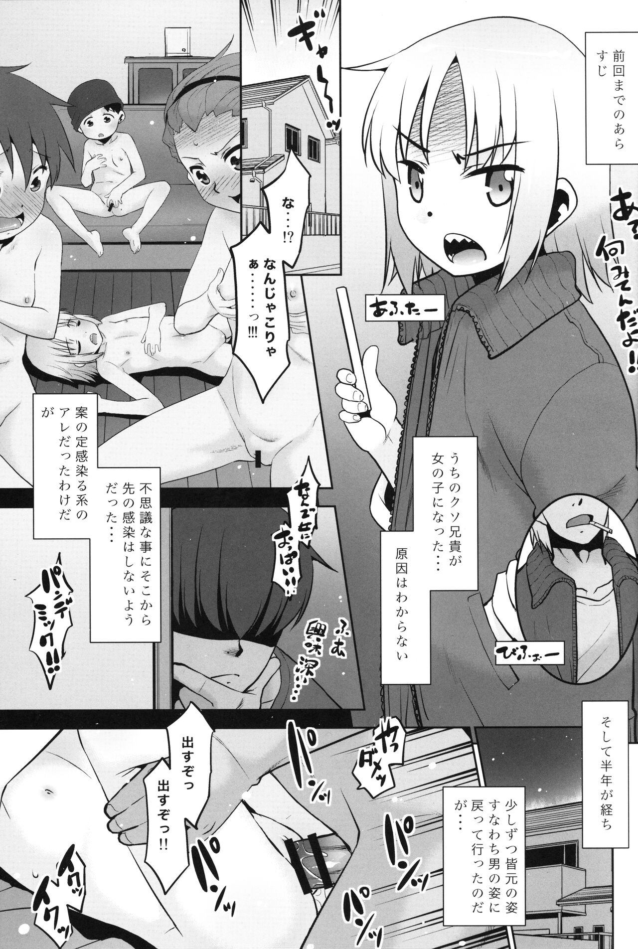 Uchi no Aniki ga Onna no ko ni natta kara Minna de Mawasou ze! 2 page 2 full
