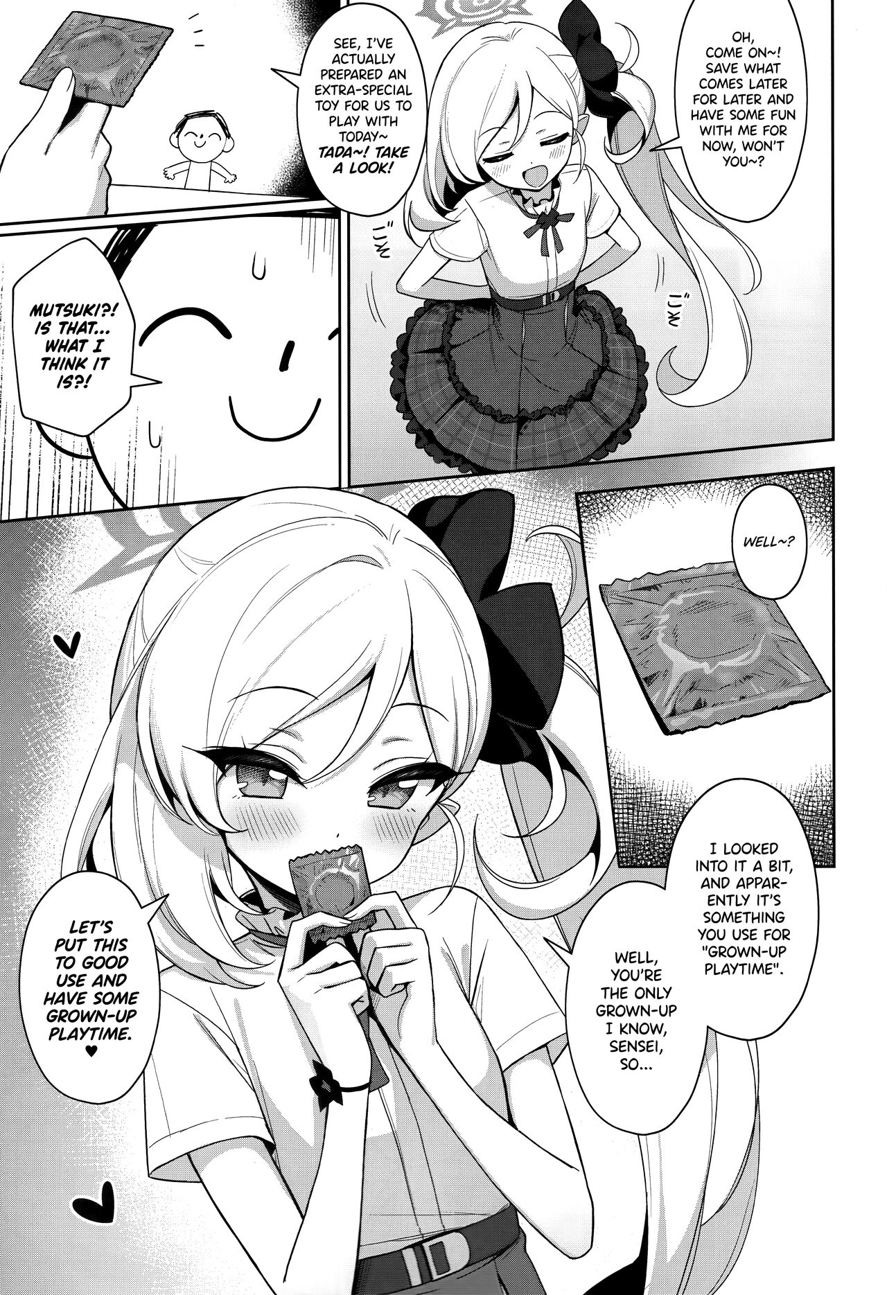 Mutsuki wa Otona no Asobi ga Shitai | Mutsuki Wants to Have Some Grown-up Playtime page 5 full