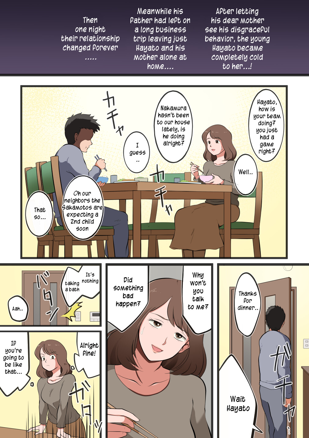Ore no Kaa-san ga Erosugite...! | My mom is just too sexy! page 8 full
