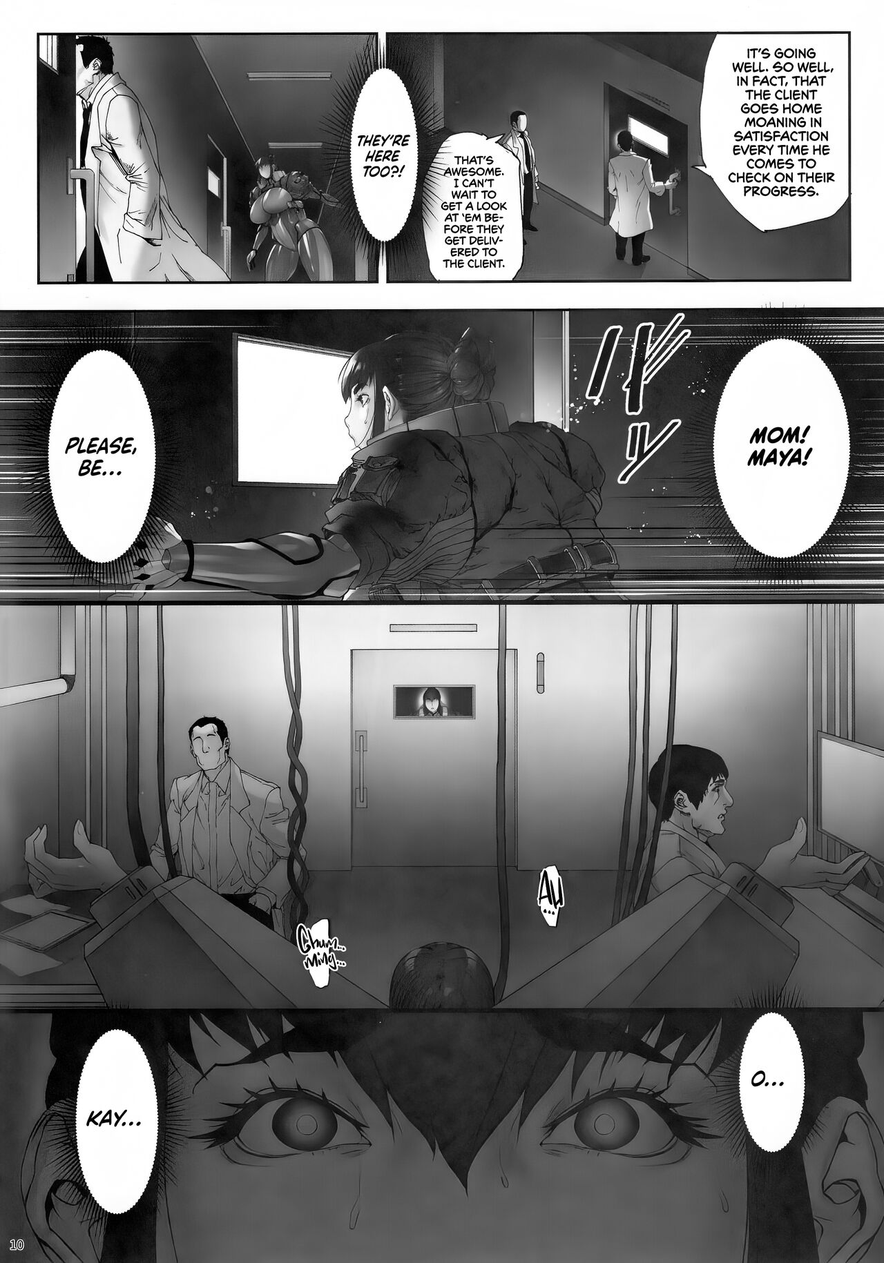 Nyuujoku no Ori ~Hitozuma Sousakan Atsuko~ | Snared and Defiled ~Agent Atsuko, Married Detective~ page 10 full